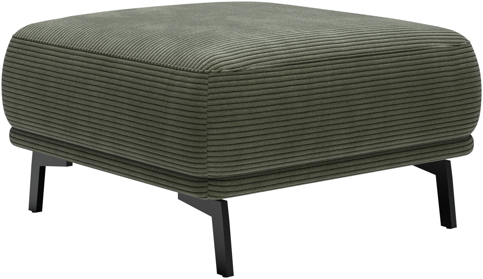 SCHÖNER WOHNEN-Kollektion Polsterhocker "Tossa, smarte Ergänzung für dein Wohnzimmer, Breite 73 cm" 1 Stk. tlg. Flexibler Komfort, edle Optik & saugroboterfreundlich