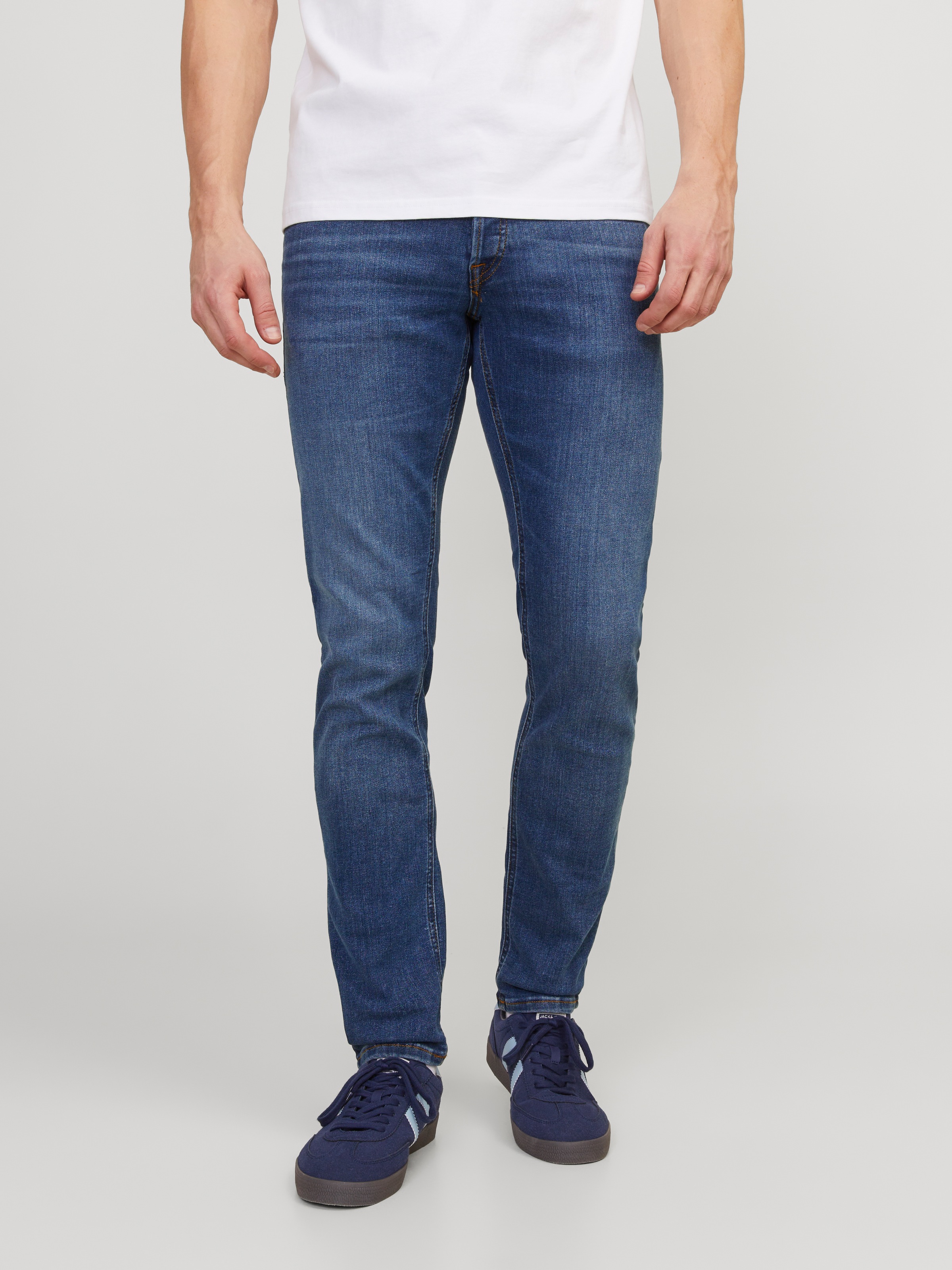 Jack & Jones "JJIGLENN Slim-Fit mit Stretch und praktischer 5-Pocket-Form" günstig online kaufen