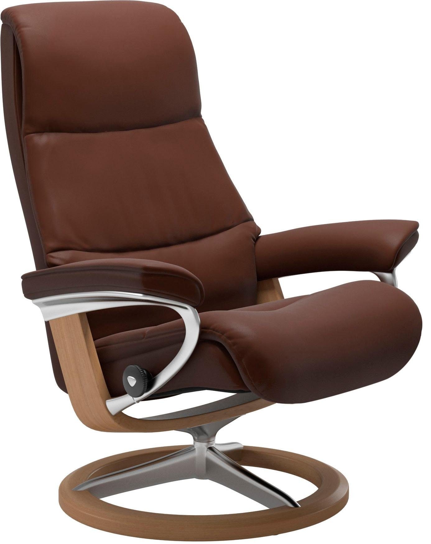 Stressless Relaxsessel "View" Set, Relaxsessel mit Hocker, mit Signature Ba günstig online kaufen