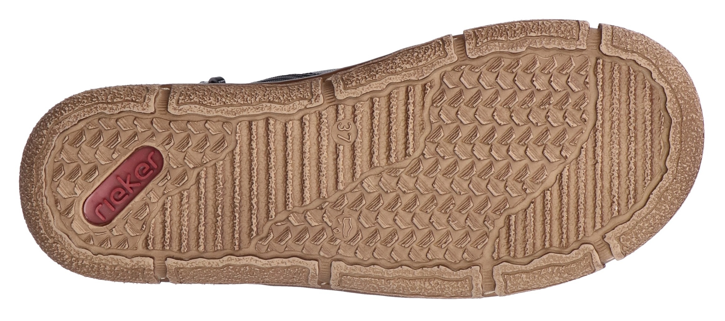 Rieker Winterboots, Schnürboots, Stiefelette mit gepolstertem Schaftrand