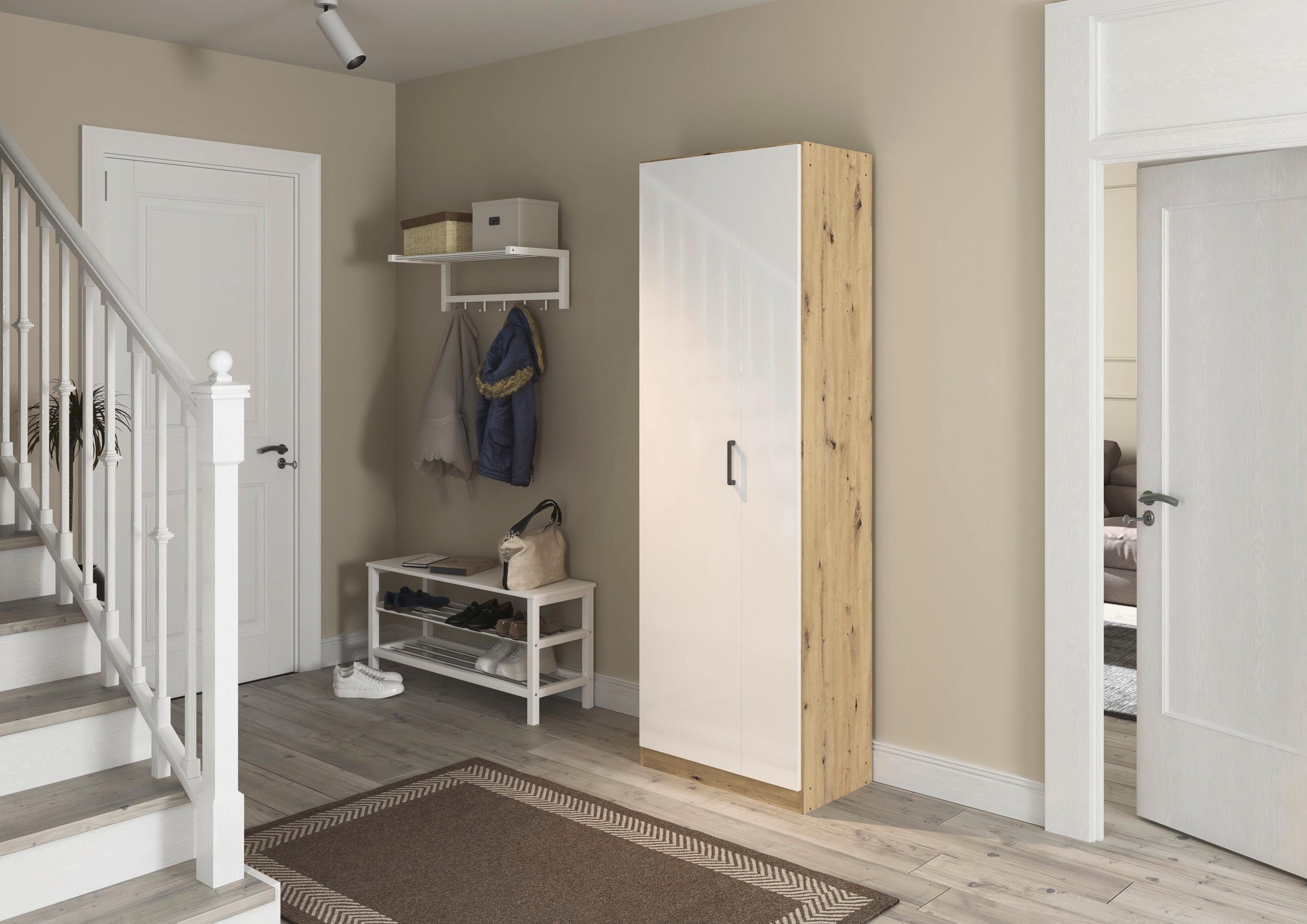 rauch Mehrzweckschrank "Garderobe Kleiderschrank Schrank Schuhschrank Putzs günstig online kaufen