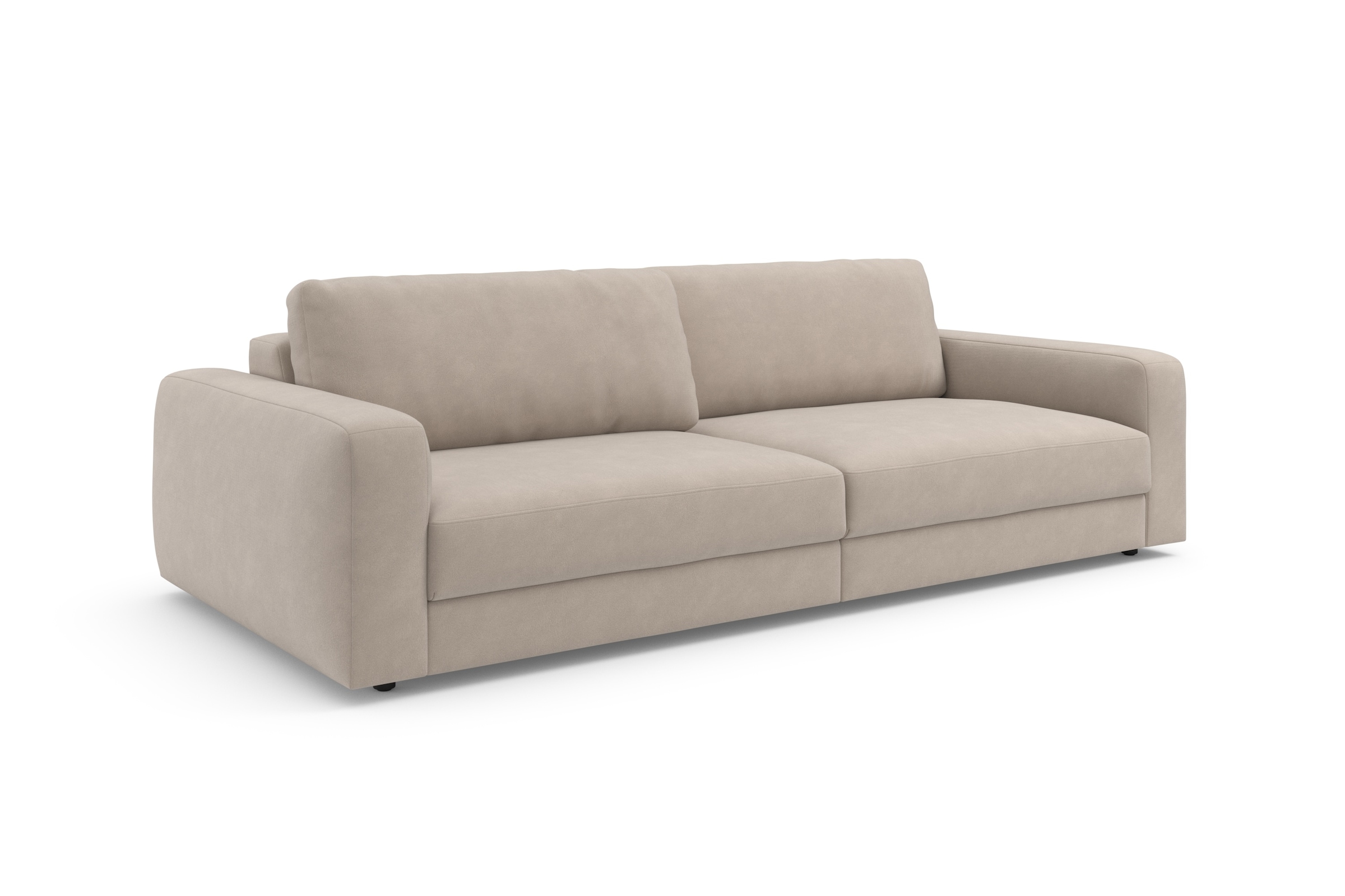 TRENDMANUFAKTUR Big-Sofa »Bourbon«, (2 St.), extra tiefe Sitzfläche, wahlweise mit Sitztiefenverstellung bestellbar