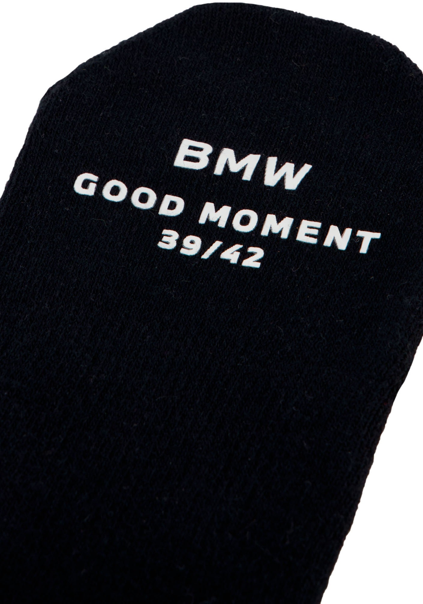 BMW Langsocken, mit Stickerei