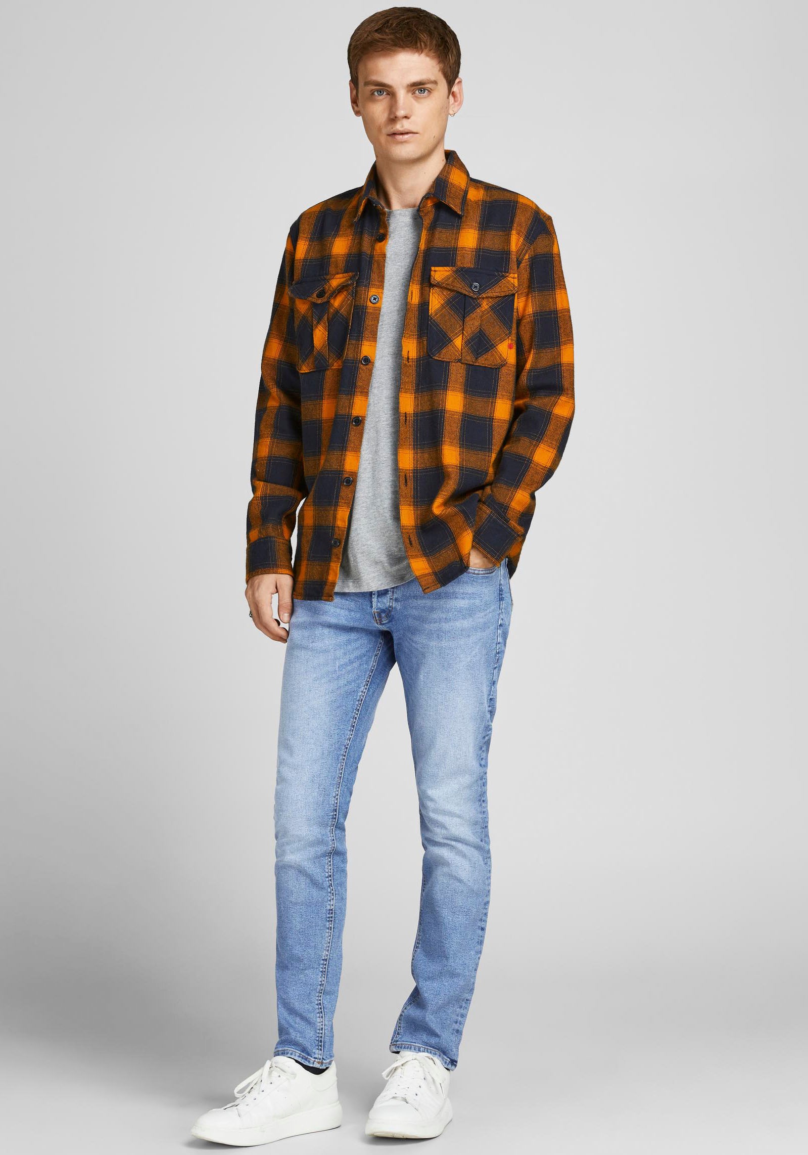 Jack & Jones Glenn Jiginal Na 030 Noos Blue Denim Slim Fit Jeans 32 3