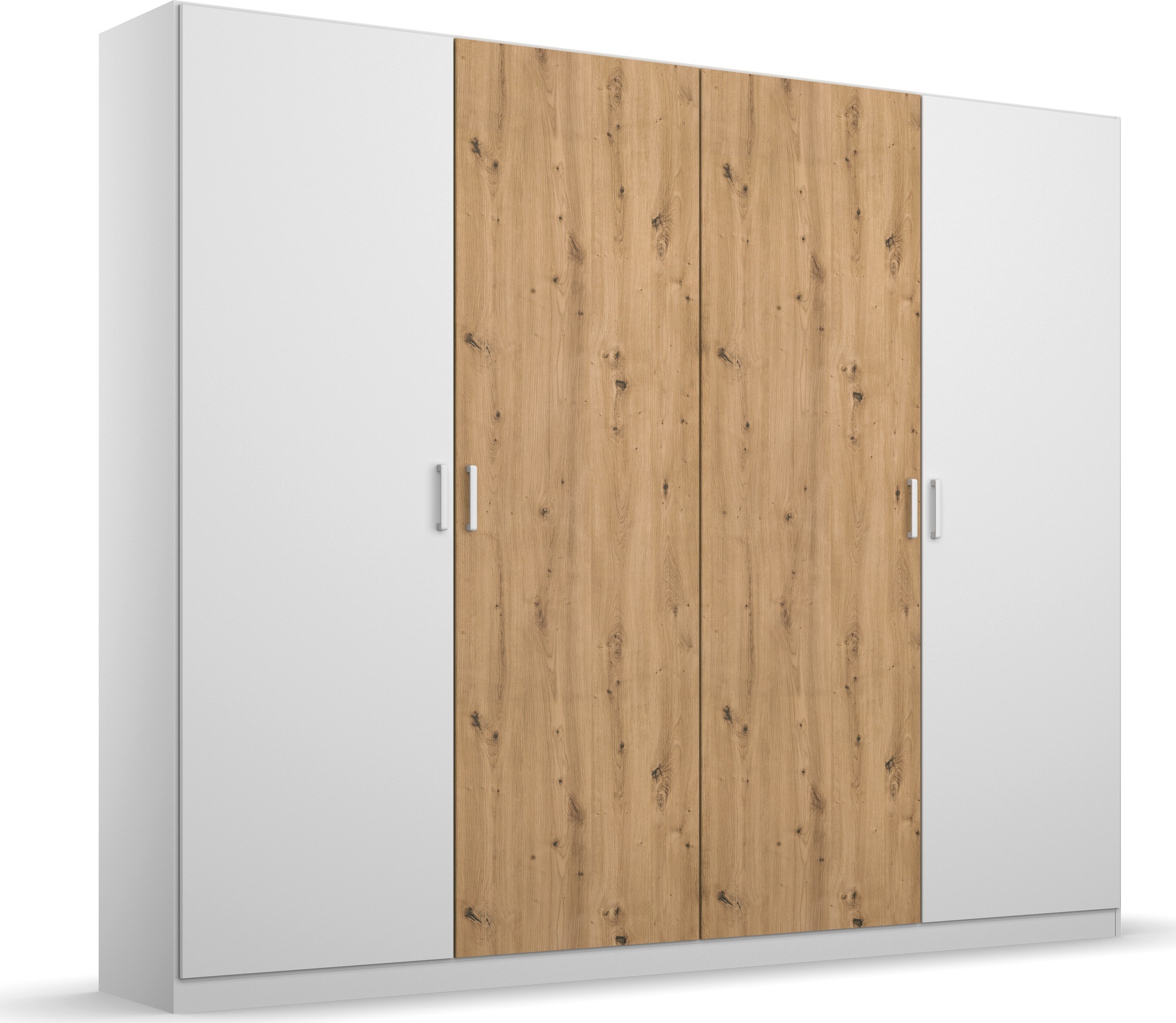 rauch Drehtürenschrank "Miro" moderner Farbmix, Breiten 181-226, Höhe 210 cm MADE IN GERMANY