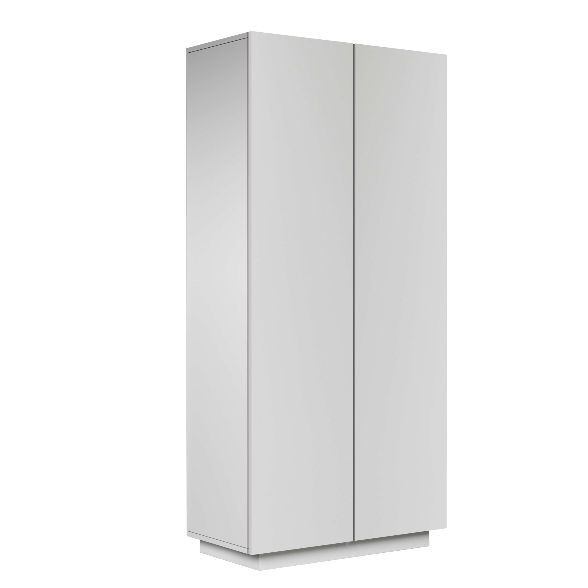 Home affaire Aktenschrank "Essential, Mehrzweckschrank, Büroschrank mit 2 Türen" & verstellbaren Einlegeböden, Höhe 86 oder 166 cm, Made in Italy