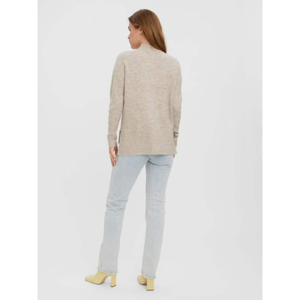 Vero Moda Stehkragenpullover »VMLEFILE OVERSIZE BOXY BLOUSE GA NOOS«