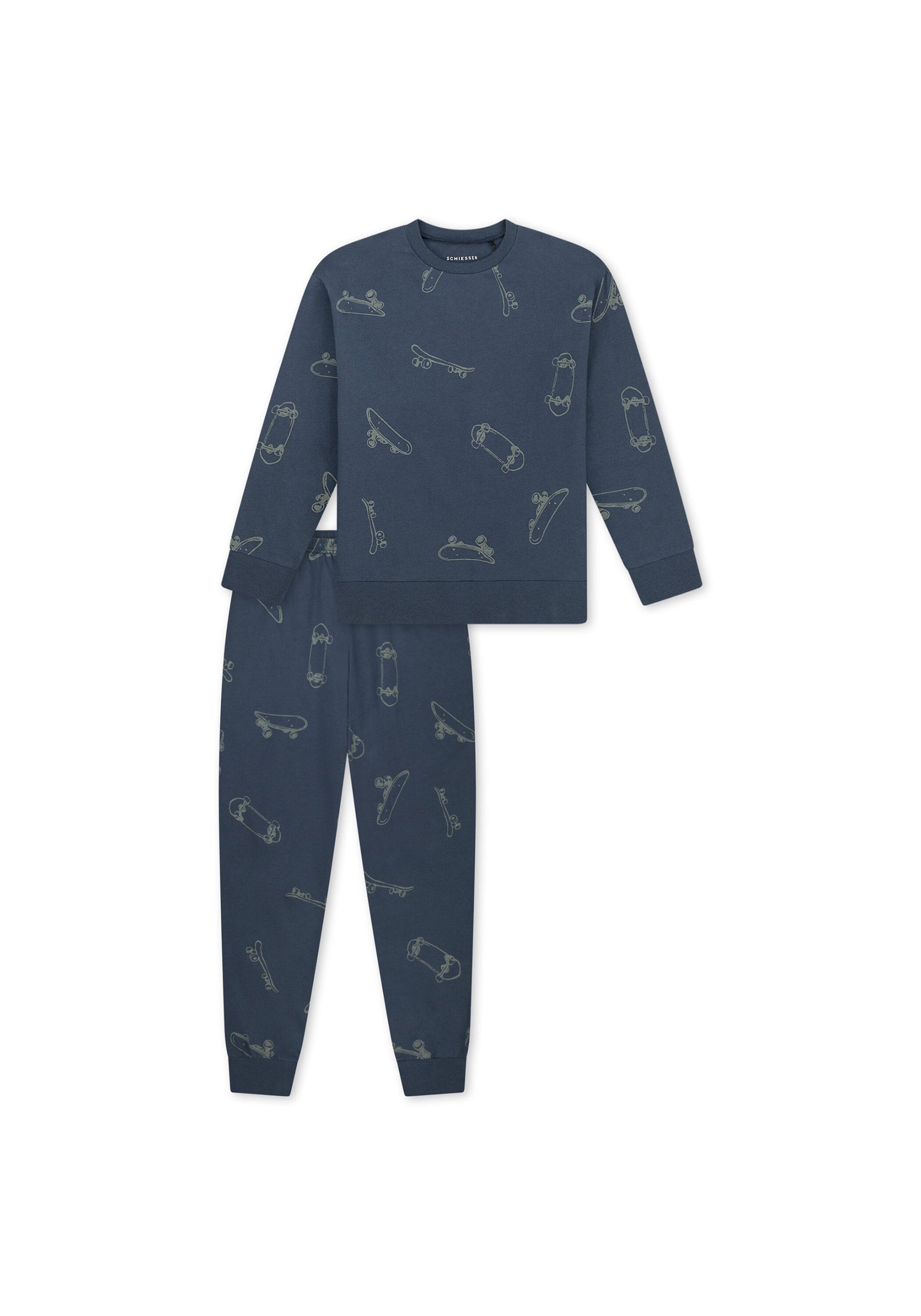 Schiesser Schlafanzug "Pyjama Nightwear Jungs Skateboards"
