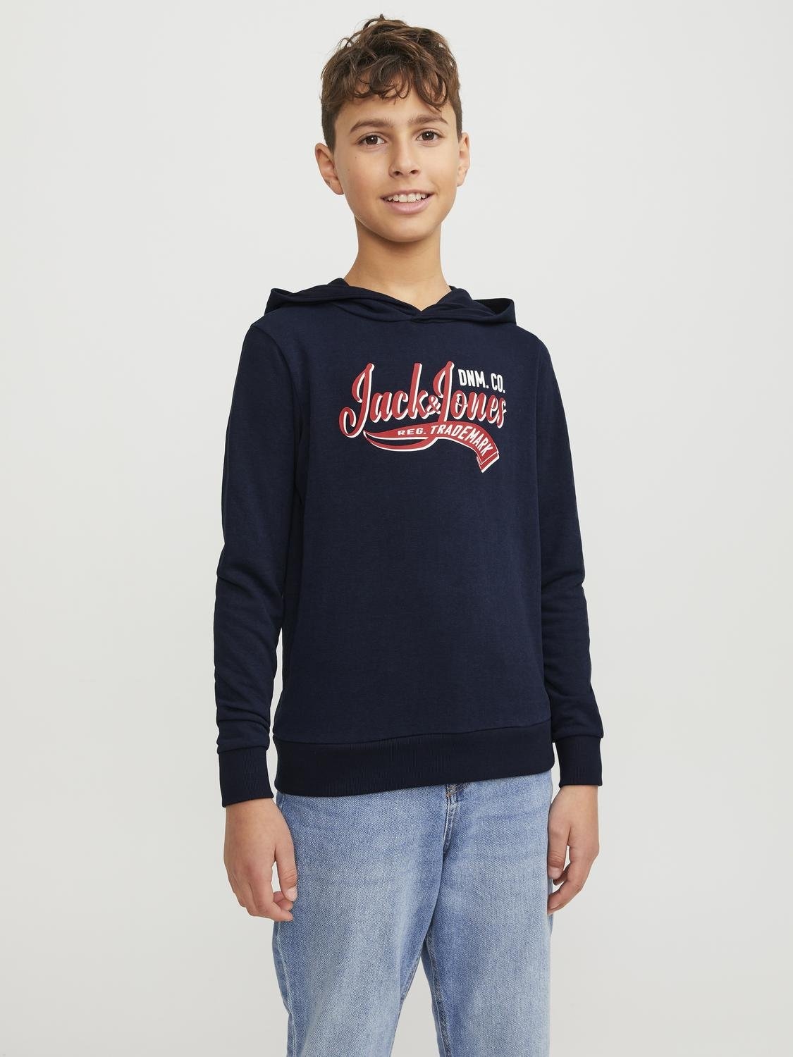 Jack & Jones Junior Hoodie »JJELOGO SWEAT HOOD 2 COL 24 SN JNR«