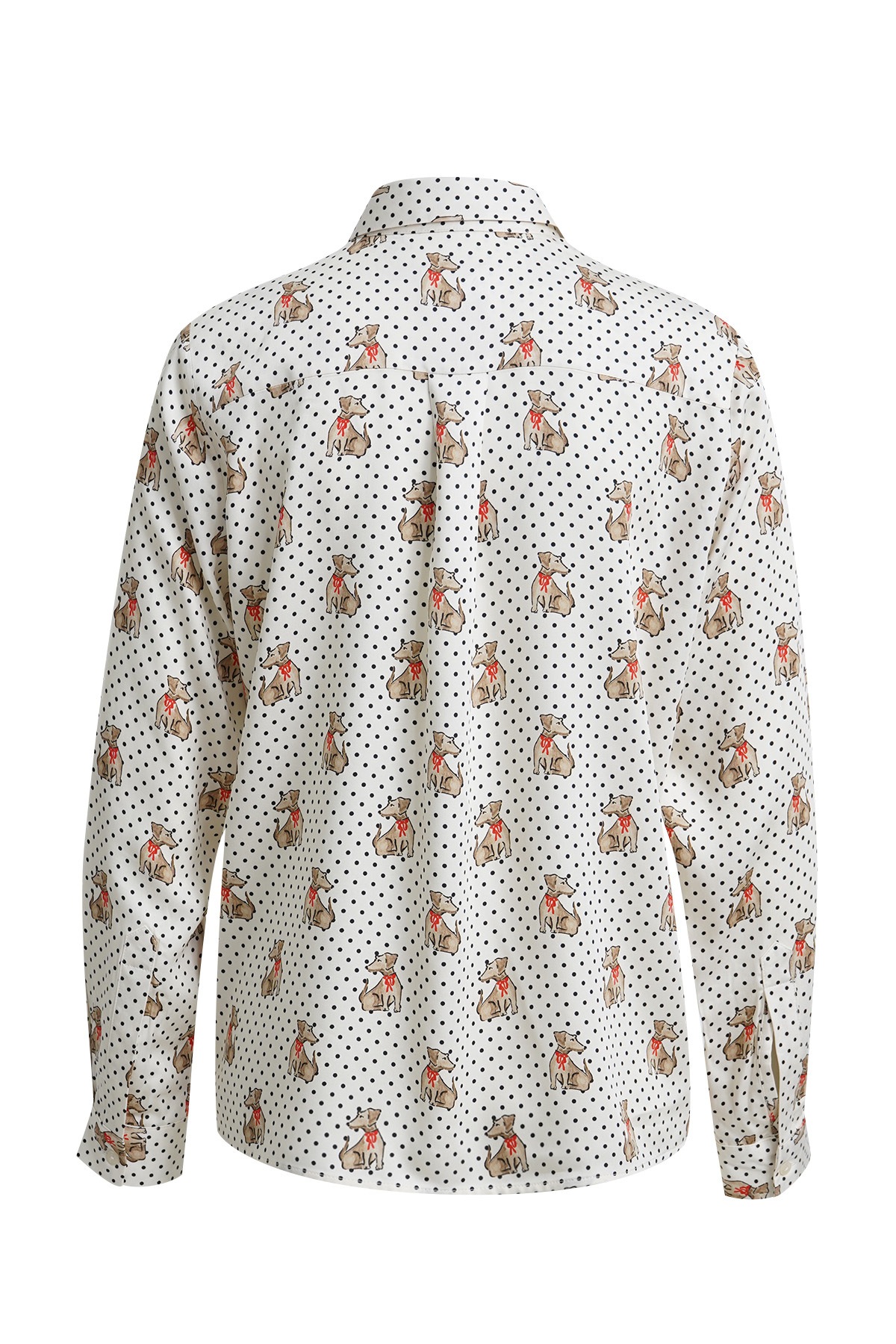 Milano Italy Langarmbluse mit All Over Print