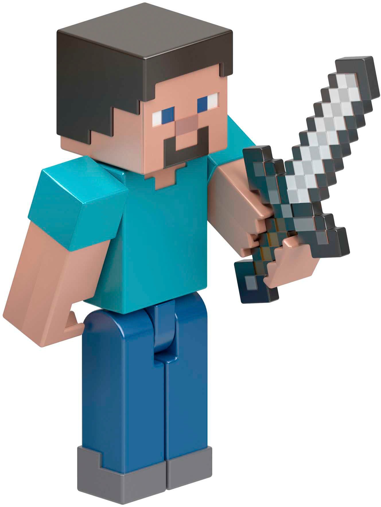 Mattel® Spielfigur »Minecraft, Core Figure Steve«