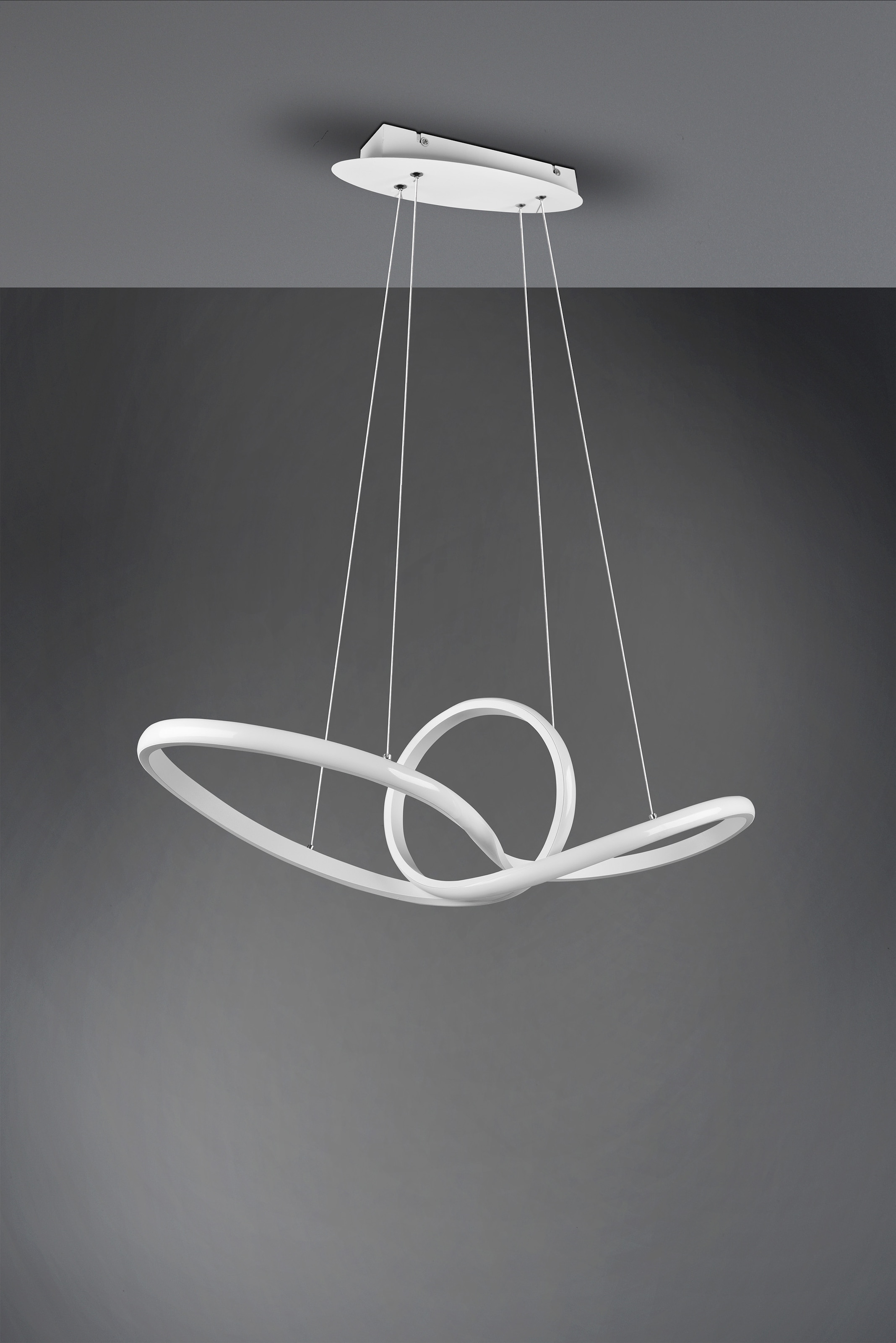 REALITY Leuchten LED Pendelleuchte »SANSA«, 1 flammig, Leuchtmittel LED-Modul | LED fest integriert, über Wandschalter dimmbar, 4000K, 3300 Lm, Abhängung 150cm