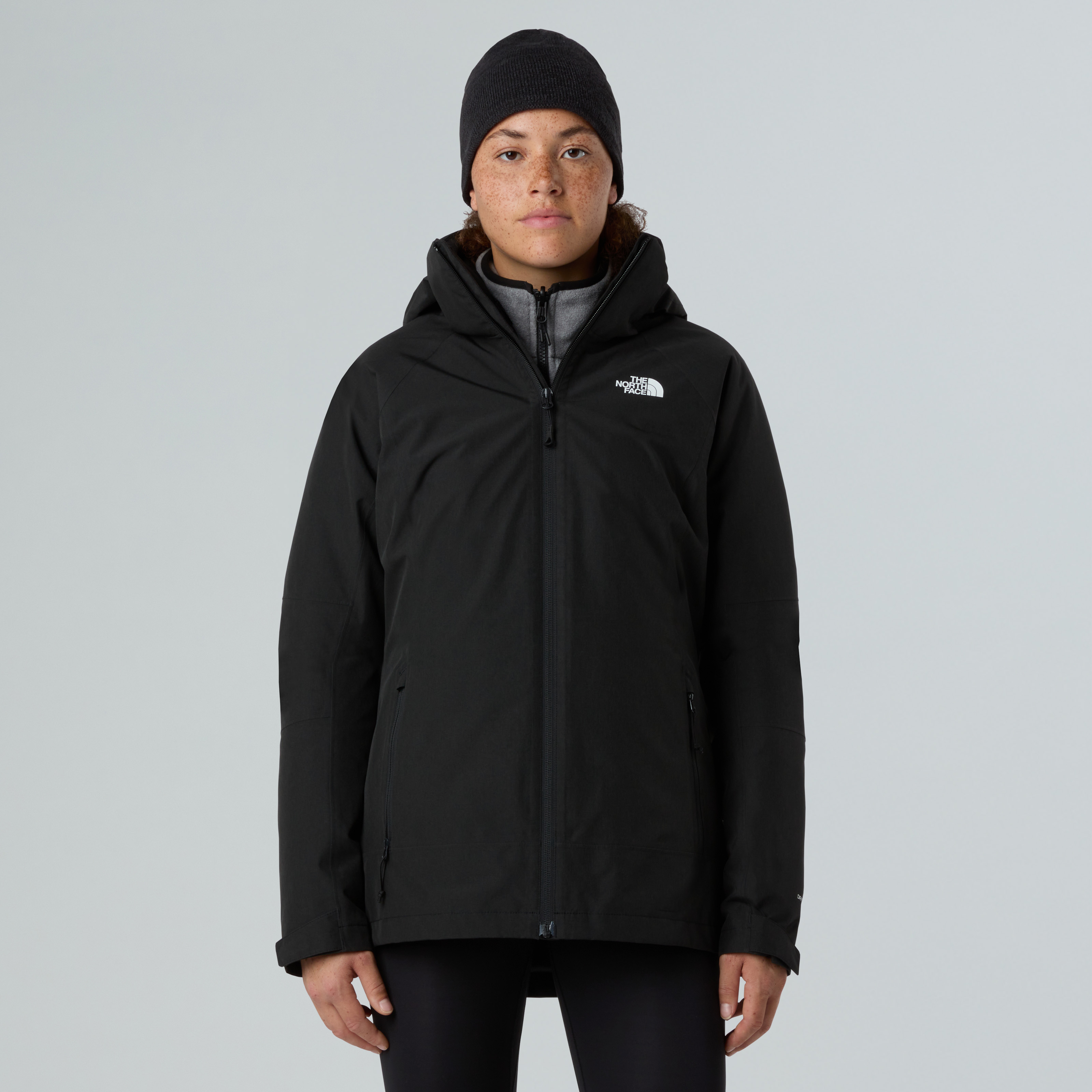 The North Face 3-in-1-Funktionsjacke "W INLUX TRICLIMATE - EU" für verschiedene Wetterbedingungen, mit DryVent™-Außenjacke