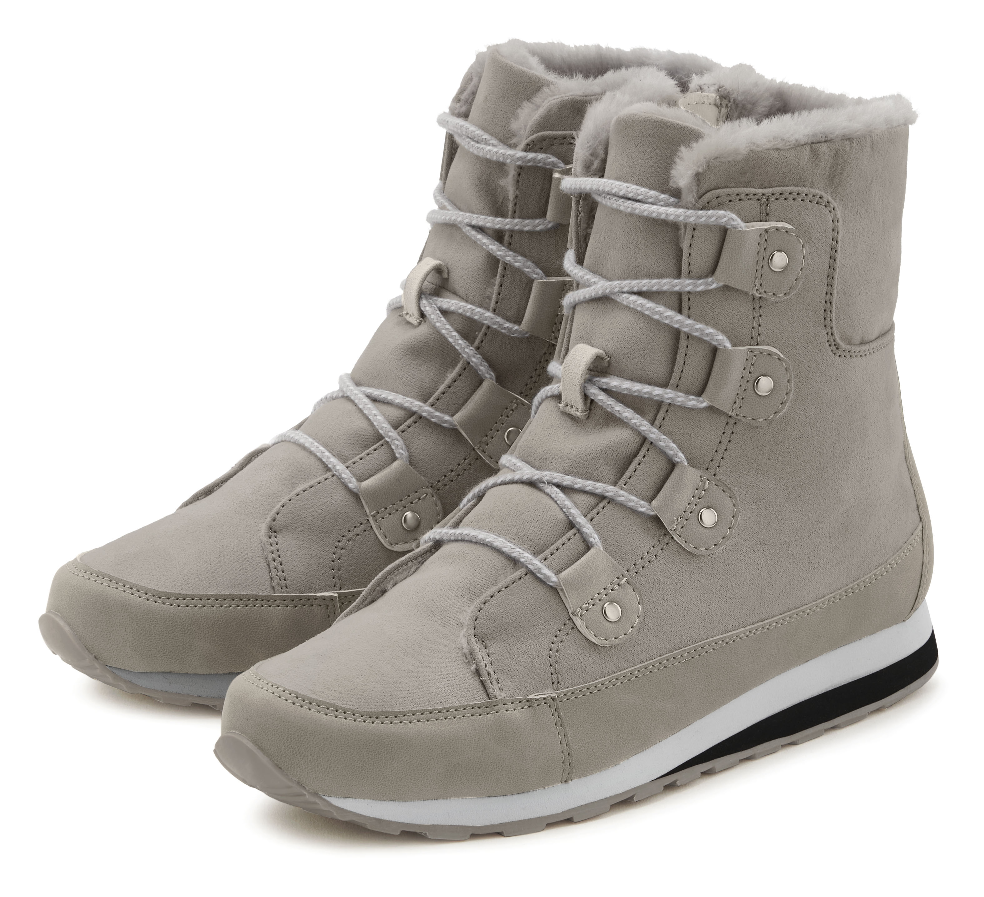 Vivance Stiefelette "Winterstiefel, Stiefel, Boots, Outdoorboots," mit Warmfutter, Winterstiefel, Stiefel, Boots VEGAN