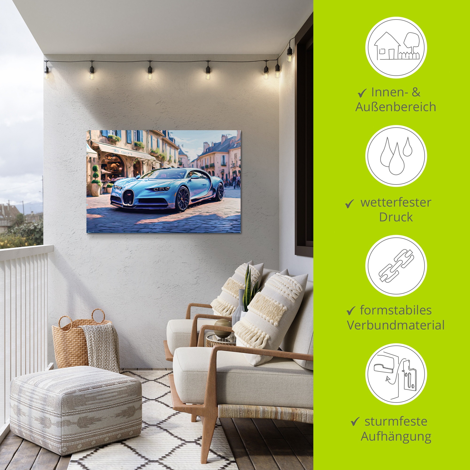Wandbild ARTLAND "Chiron", farbe bild(er): braun, B:60cm H:40cm, Alu Dibond, Bilder, als Alubild, Leinwandbild, Poster, Wandaufkleber in verschied. Größen 2