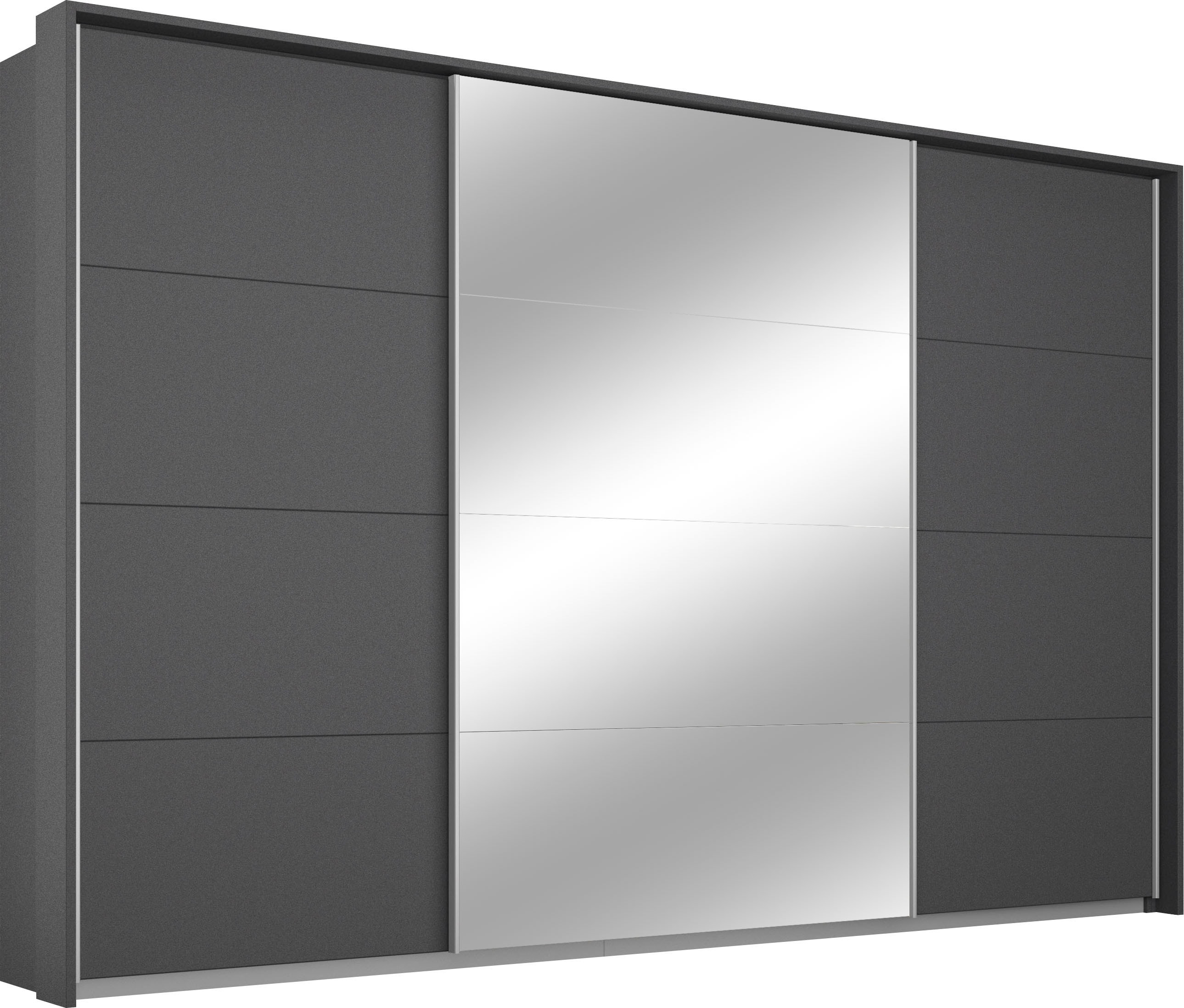 OTTO home Kleiderschrank "Kleiderschrank Schrank Garderobe Wäscheschrank TOMA mit Passepartout" Breiten 211/278/323/368 cm, Höhen 214/233 cm inkl. Passepartout, inkl. Regaleinsatz sowie zusätzlichen Einlegeböden MADE IN GERMANY