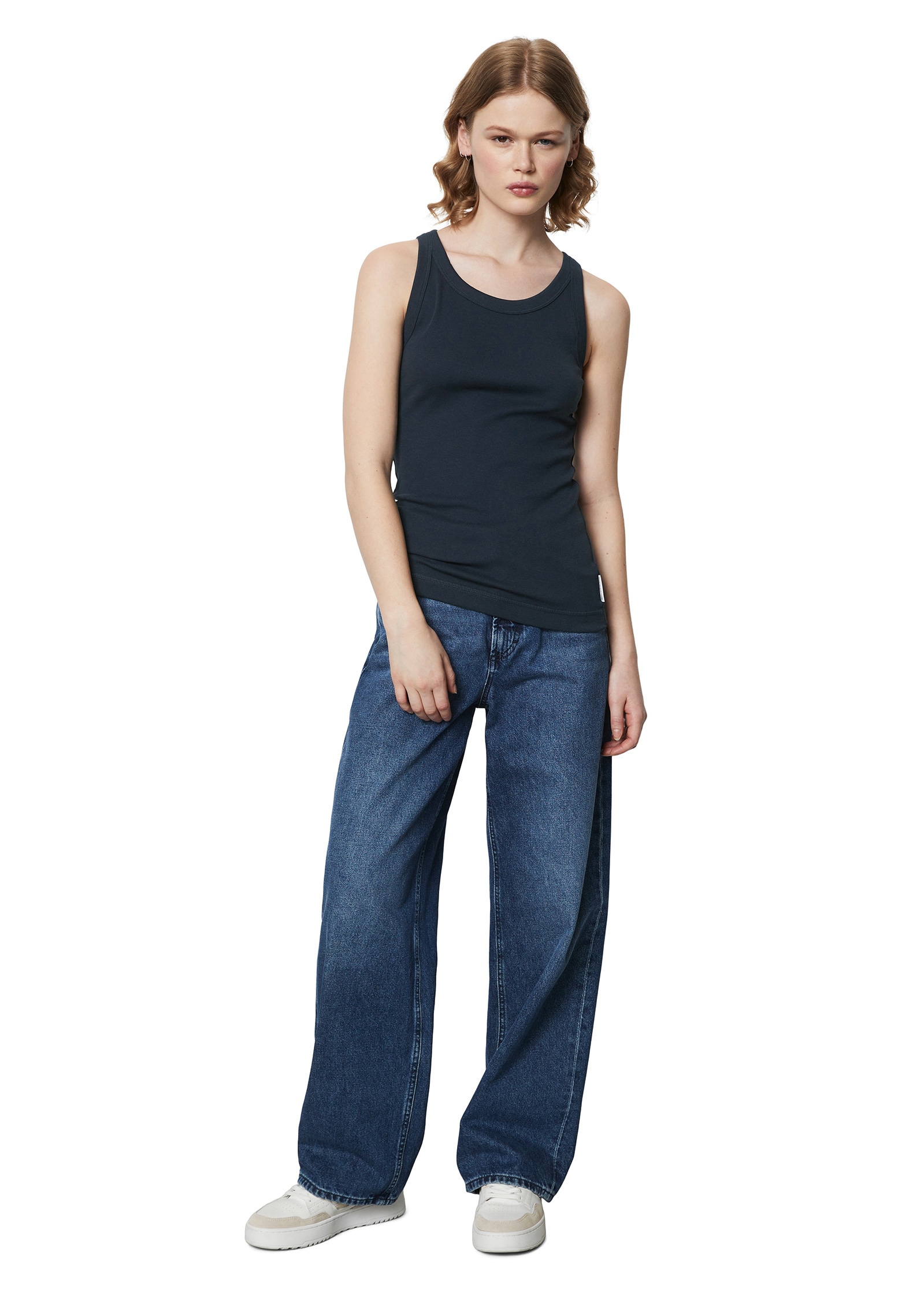 Marc O'Polo DENIM T-Shirt »aus Bio-Baumwoll-Stretchjersey«
