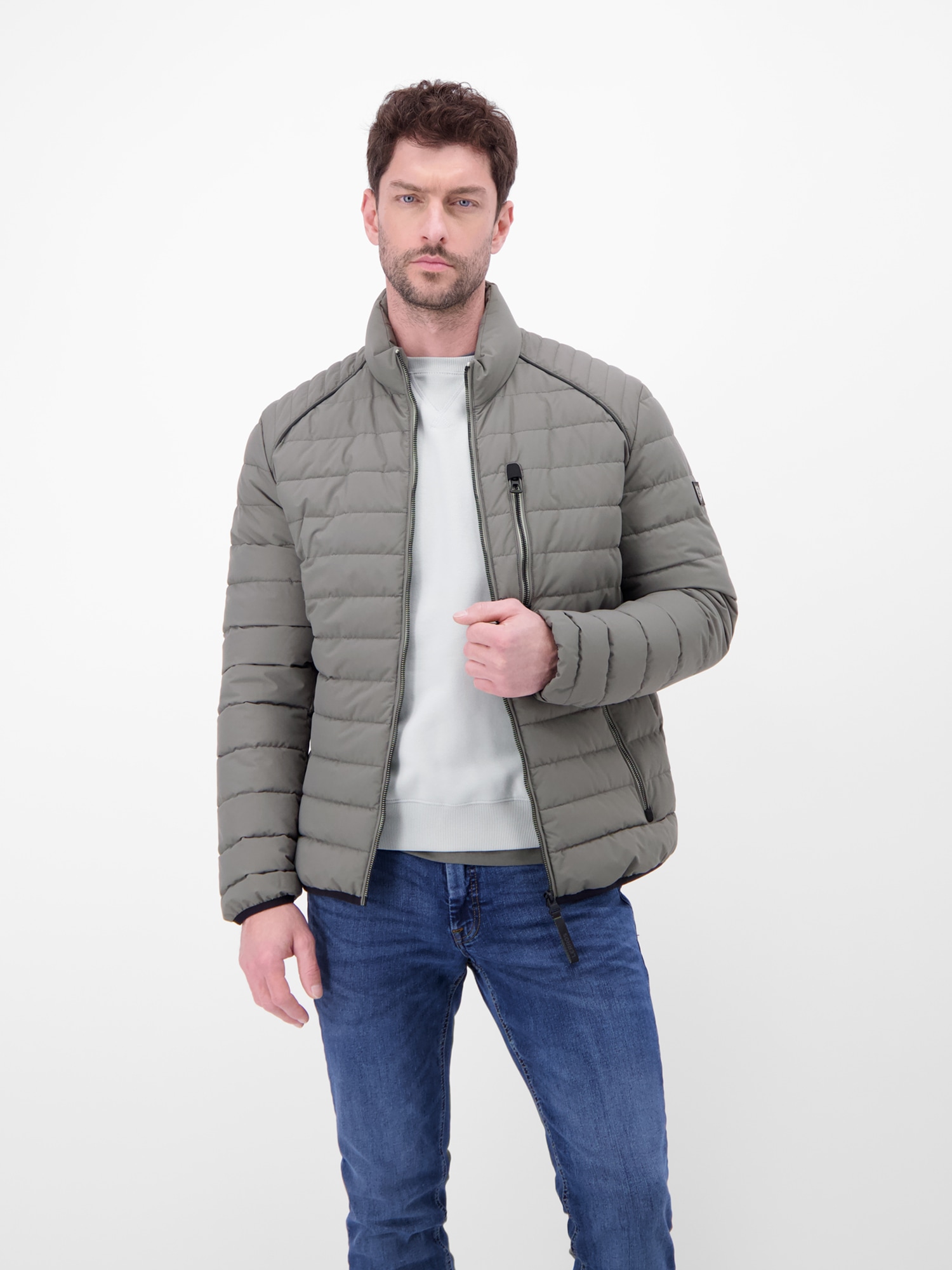 LERROS Blouson »LERROS Steppjacke im Blouson-Stil für Herren« ohne Kapuze Wasser- und windabweisend, atmungsaktiv