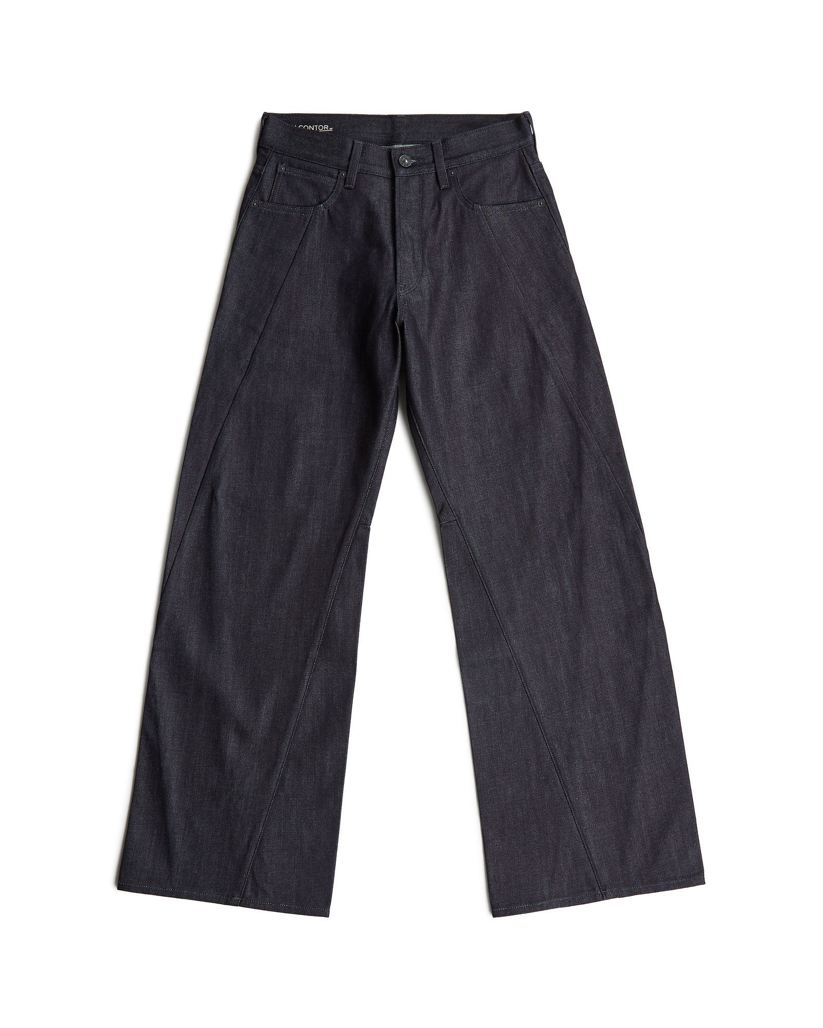 Regular-fit-Jeans G-STAR "Contor Barrel Wide Jeans", Damen, Gr. 29, Länge 30, raw denim, Obermaterial: 100% Baumwolle, Jeans 2