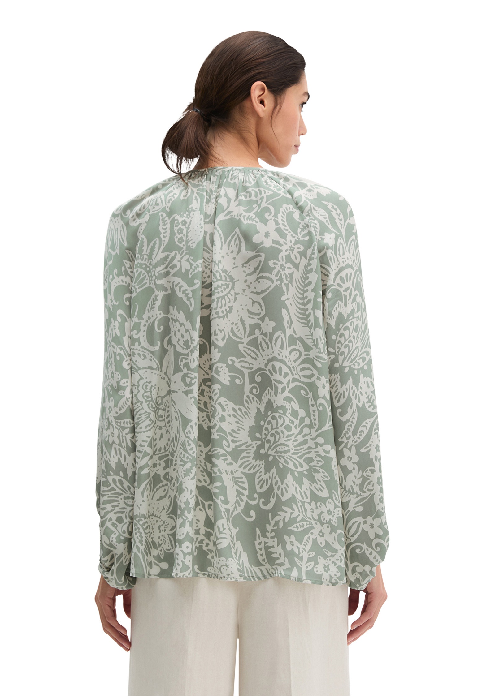 Thumbnail - Marc OPolo Langarmbluse "aus leichtem Viskose-Twill"