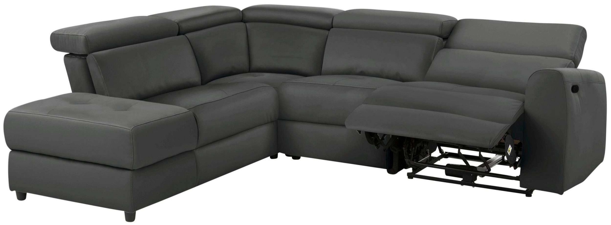 Home affaire Ecksofa »Sentrano, L-Form,«, 273 cm, man. o. elektr. Relaxfunktion und USB/Kopfverstellung