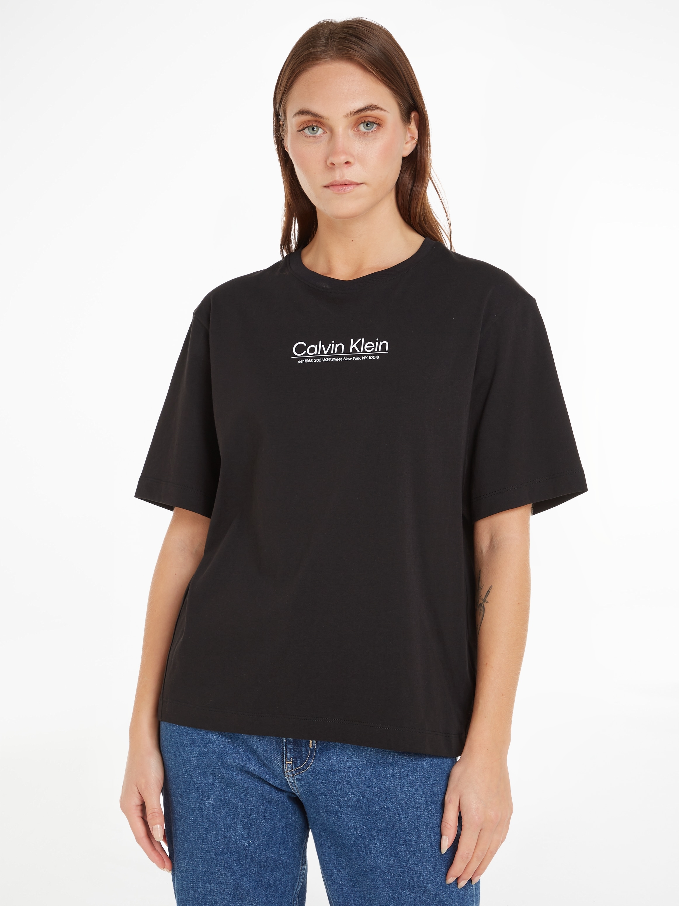 Calvin Klein T-Shirt »COORDINATES LOGO GRAPHIC T-SHIRT«, mit Calvin Klein Logo-Schriftzug