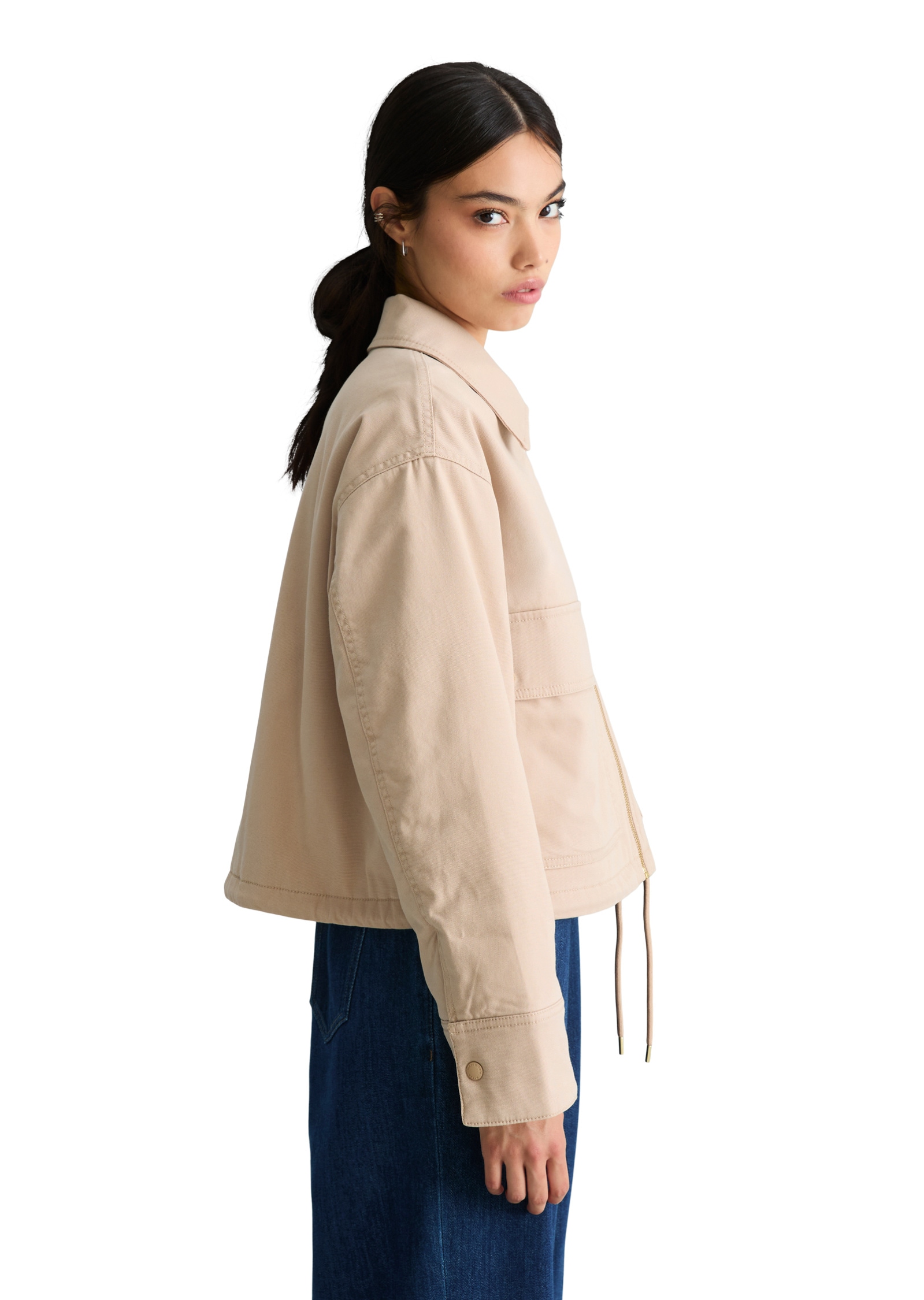 Marc O'Polo DENIM Outdoorjacke »mit abnehmbarem Teddykragen«