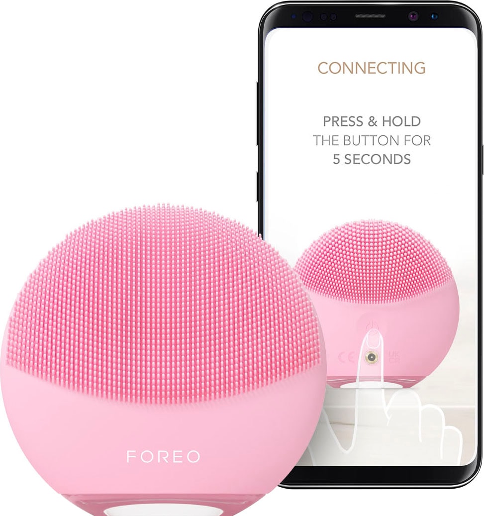 FOREO Elektrische Gesichtsreinigungsbürste »LUNA™ 4 mini«