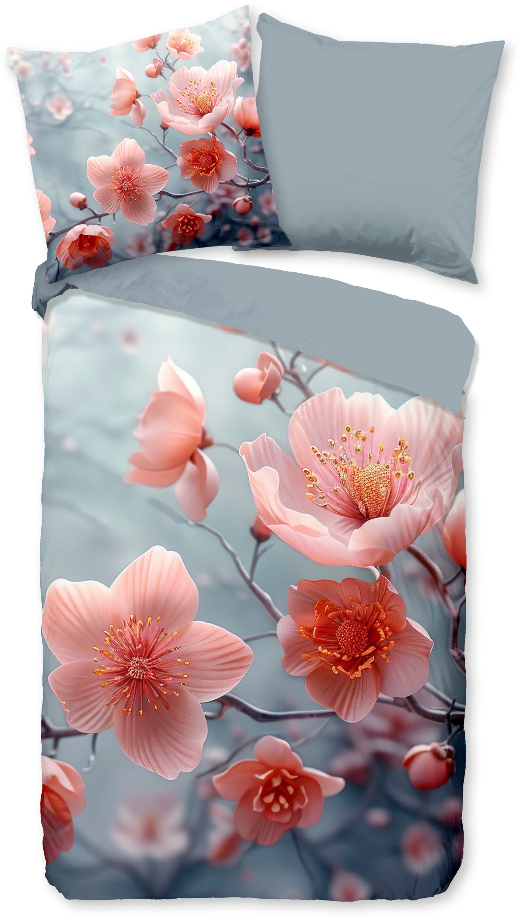 good morning Wendebettwäsche "Sartre" 3 Stk. tlg. Baumwolle, Renforcé, 135x günstig online kaufen