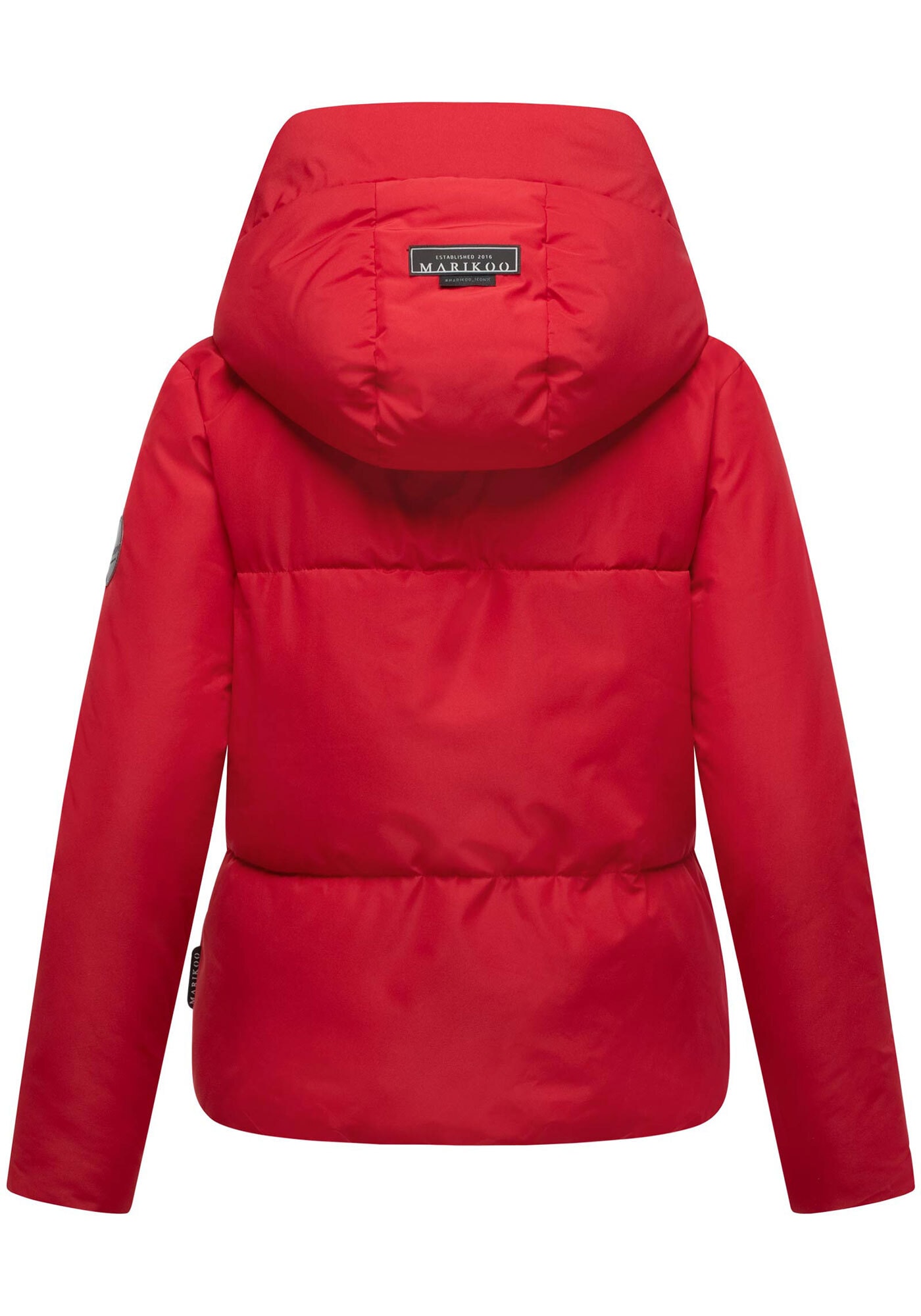 Marikoo Winterjacke »Ninikaa«, kurze Winter Jacke mit extra hohem Windschutzkragen