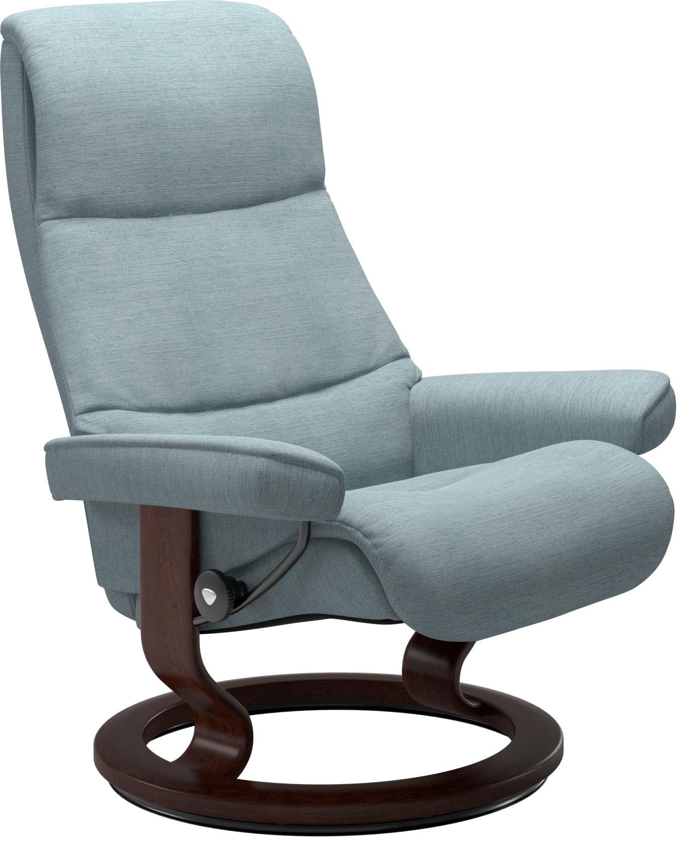 Stressless Relaxsessel "View", mit Classic Base, Größe M,Gestell Braun günstig online kaufen