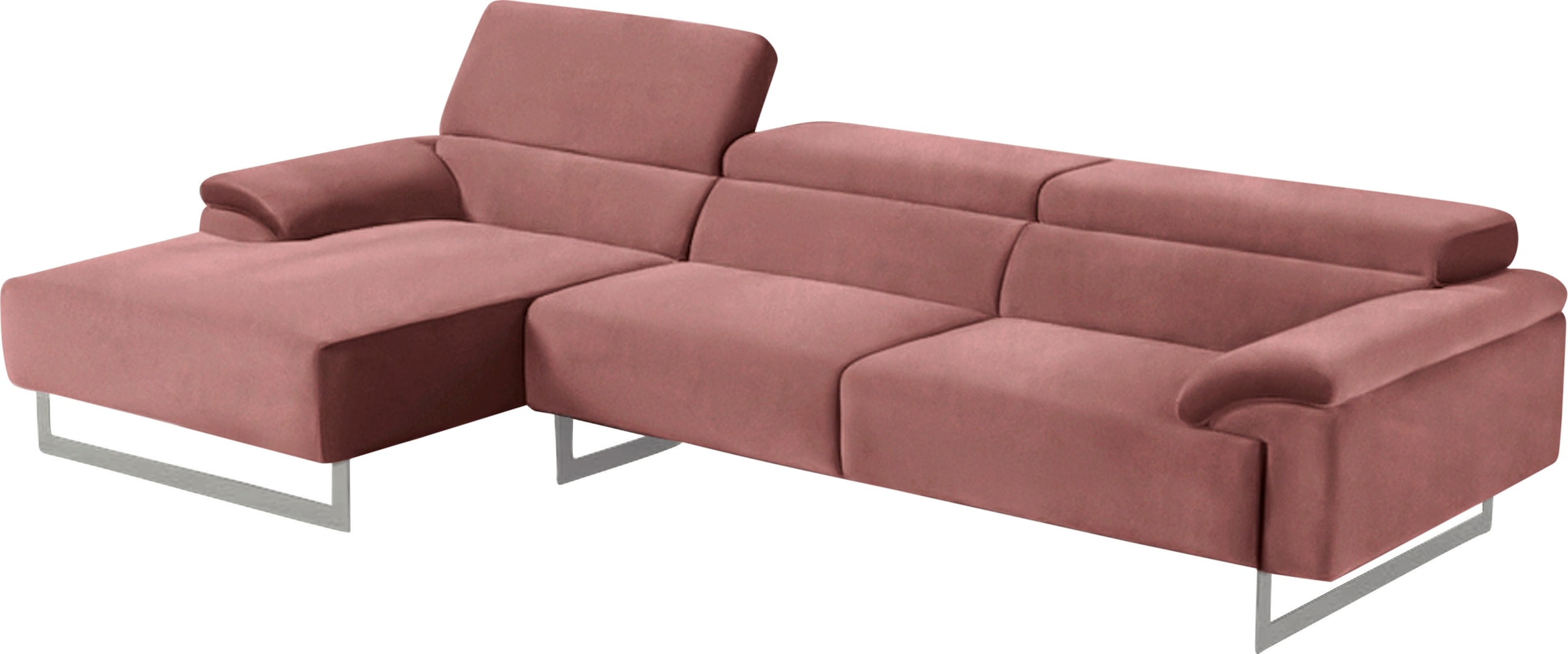 Egoitaliano Ecksofa "Malika, edel und bequem, Designsofa mit hochwertigen B günstig online kaufen