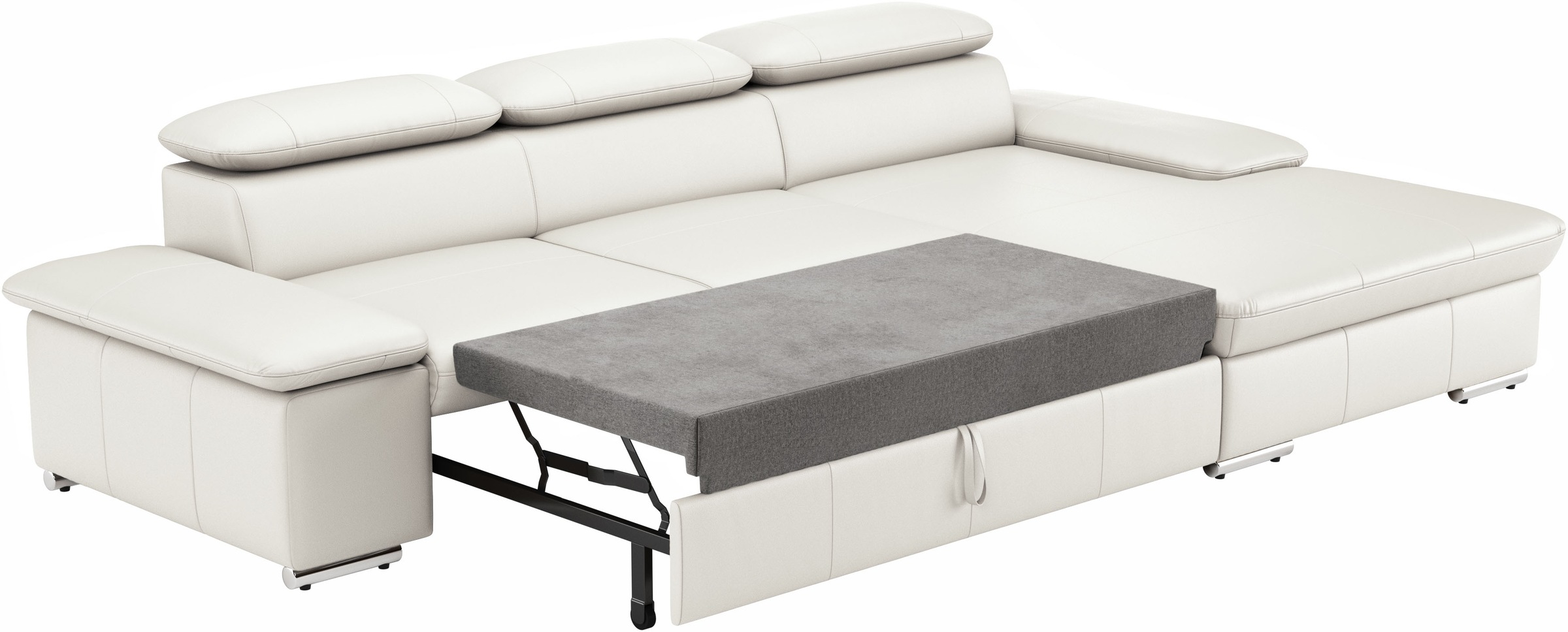sit&more Ecksofa »Valantine L-Form«, inkl. Kopf- und Armteilverstellung, wahlweise mit Bettfunktion