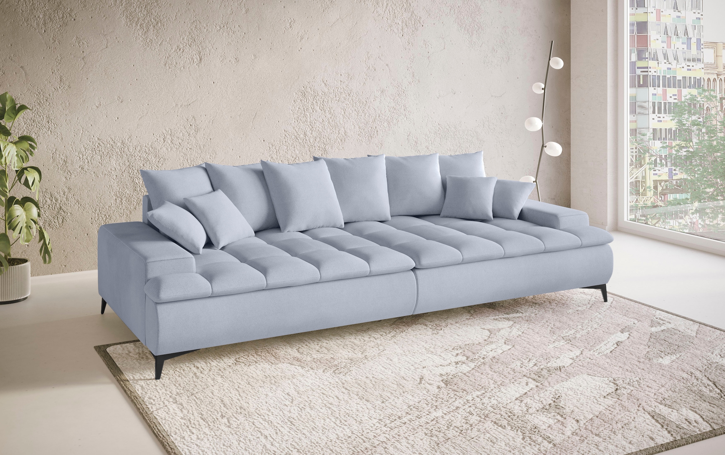 Mr. Couch Big-Sofa »Haiti III«, Mit Kaltschaum, bis 140 kg belastbar