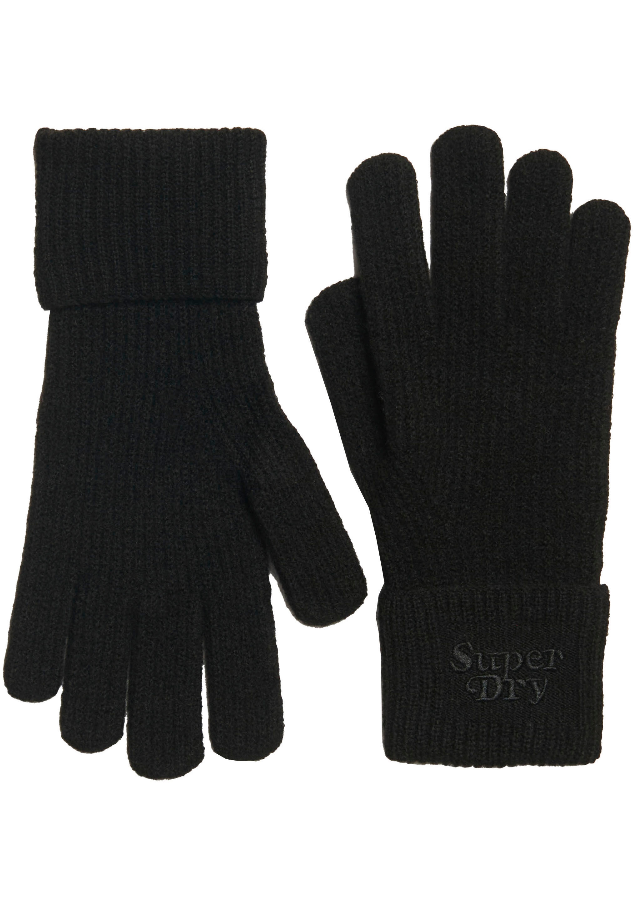 Superdry Strickhandschuhe »SOFT RIB KNIT GLOVES«