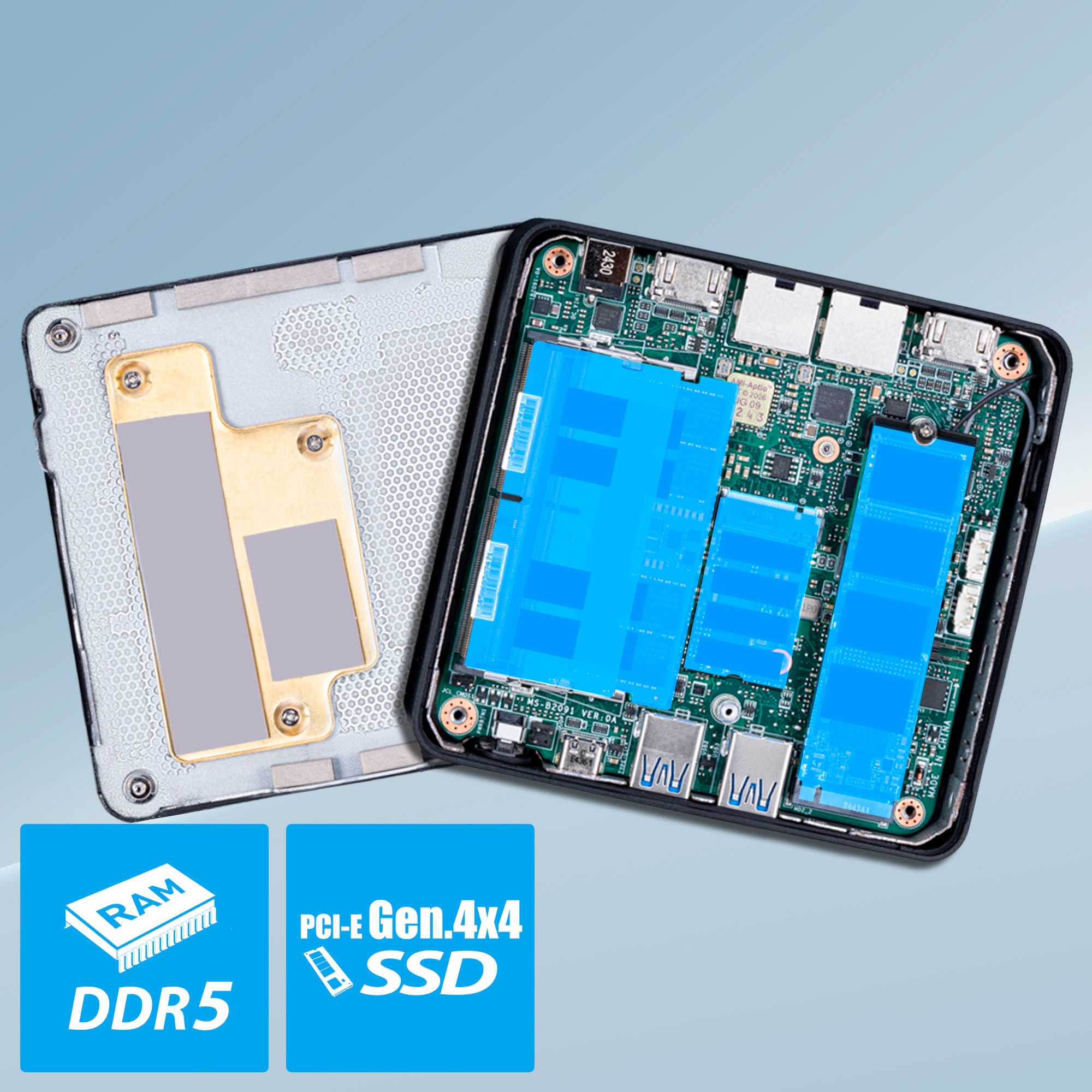 MSI Mini-PC »Cubi NUC AI 1UMG-023DE«