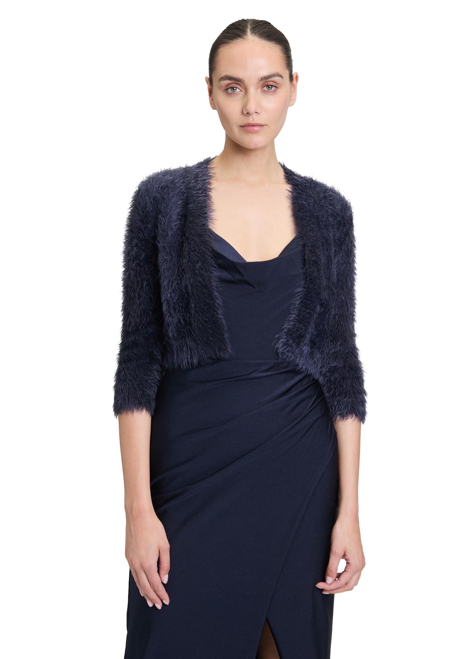 Vera Mont Strickjacke "Vera Mont Damen Strickbolero mit Struktur", Struktur günstig online kaufen