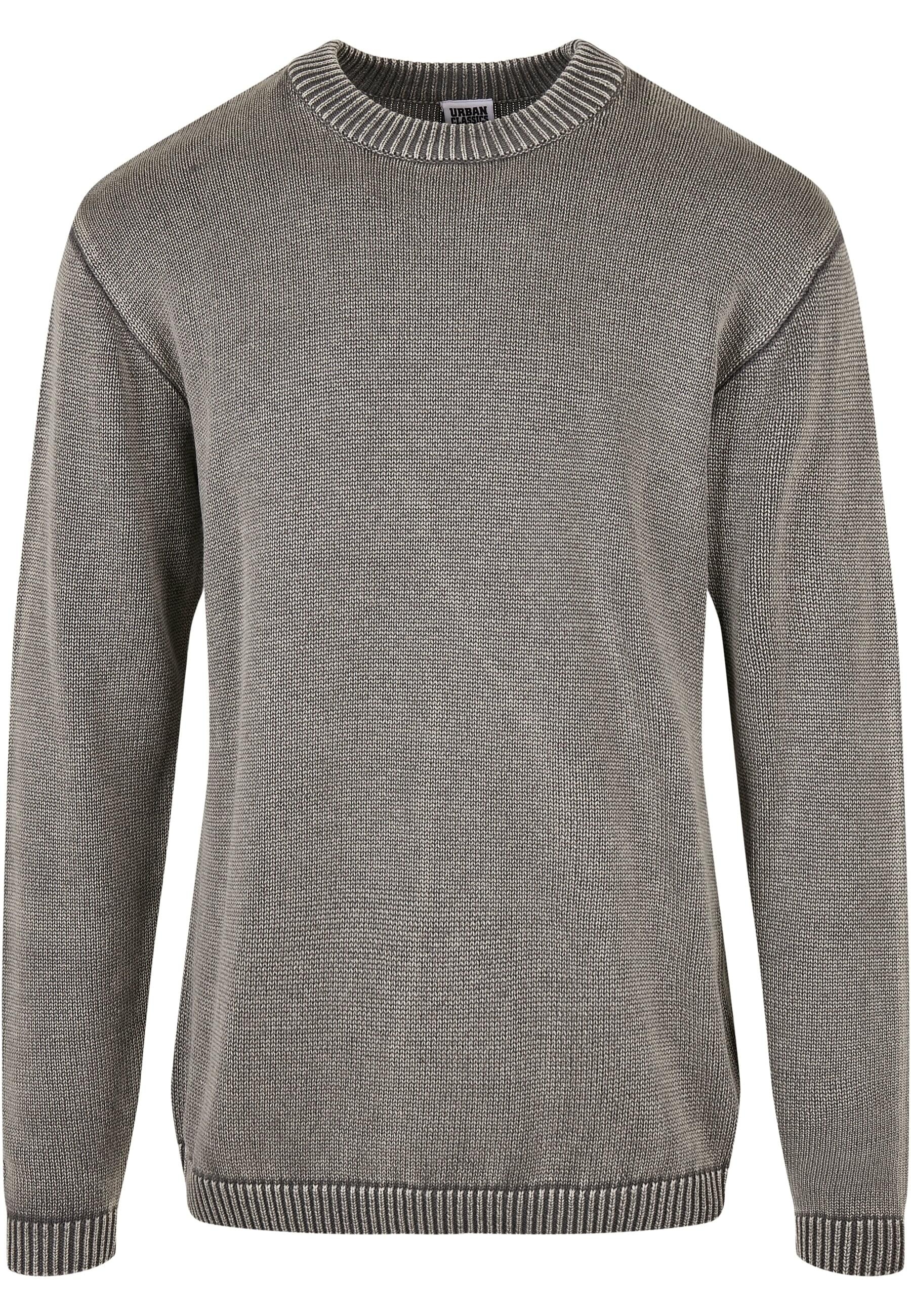 URBAN CLASSICS Rundhalspullover "Urban Classics Herren Washed Sweater" 1 St günstig online kaufen