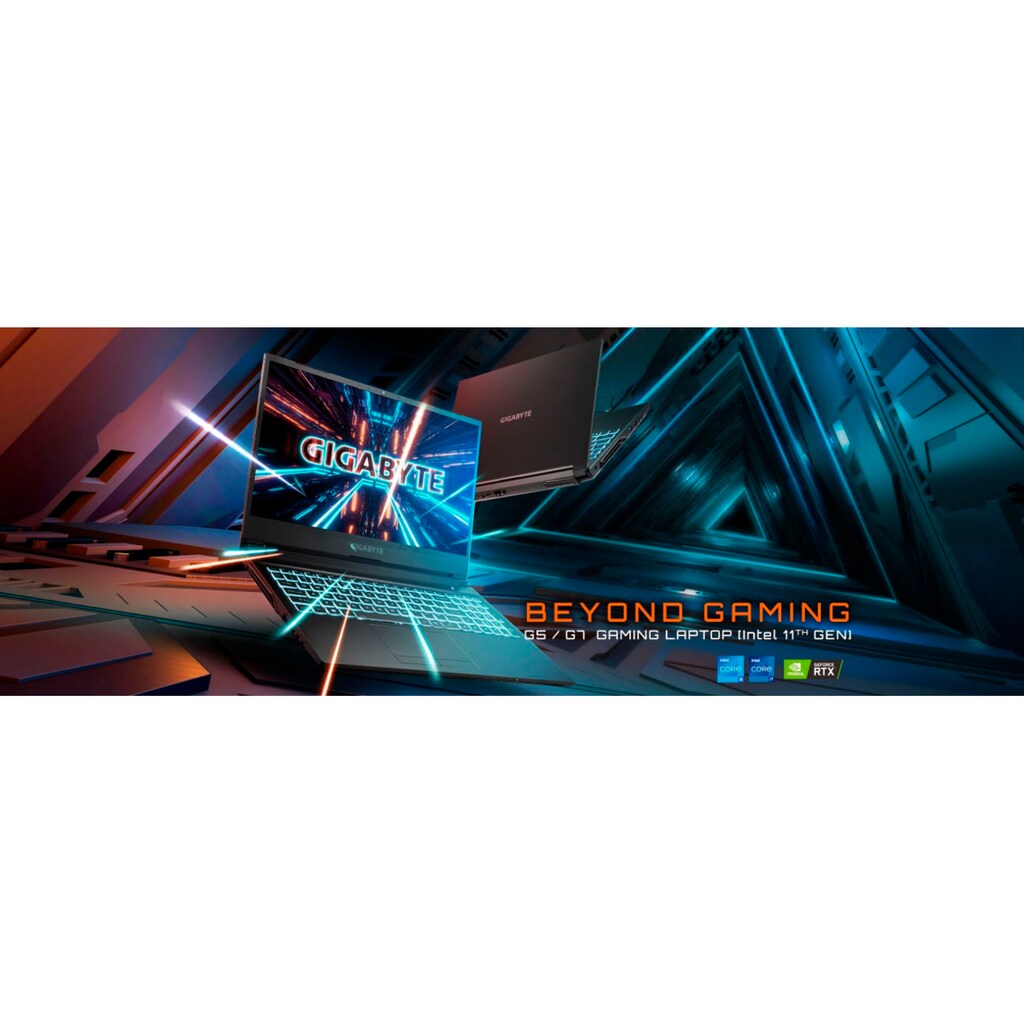 Gigabyte Gaming-Notebook »G5 MD-51DE123SD«, 39,62 cm, / 15,6 Zoll, Intel, Core i5, GeForce RTX 3050 Ti, 512 GB SSD