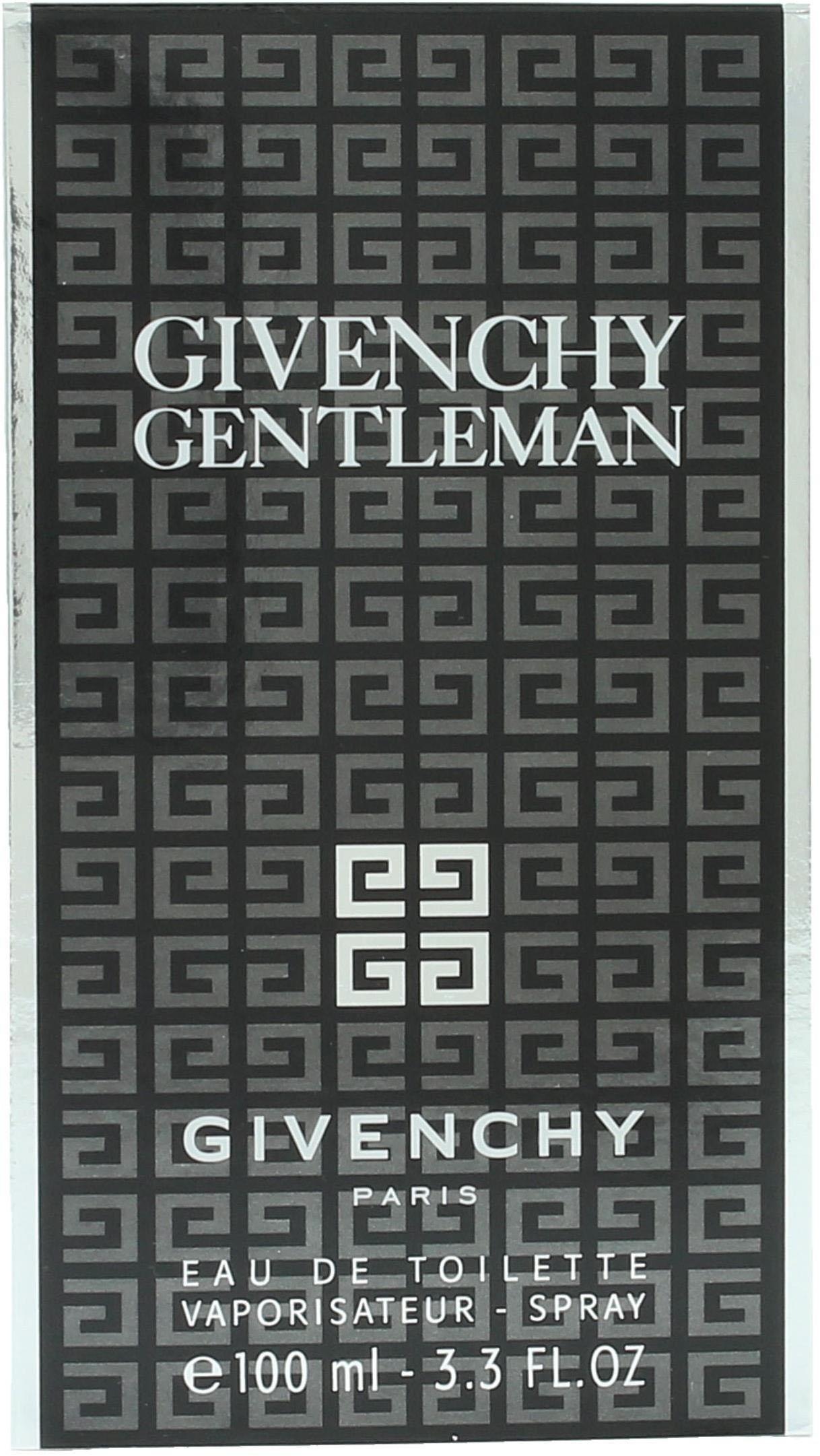 GIVENCHY Eau de Toilette »Gentleman«, Würziger Duft mit Bergamotte, Vetiver, Rose, Patchouli und Leder.
