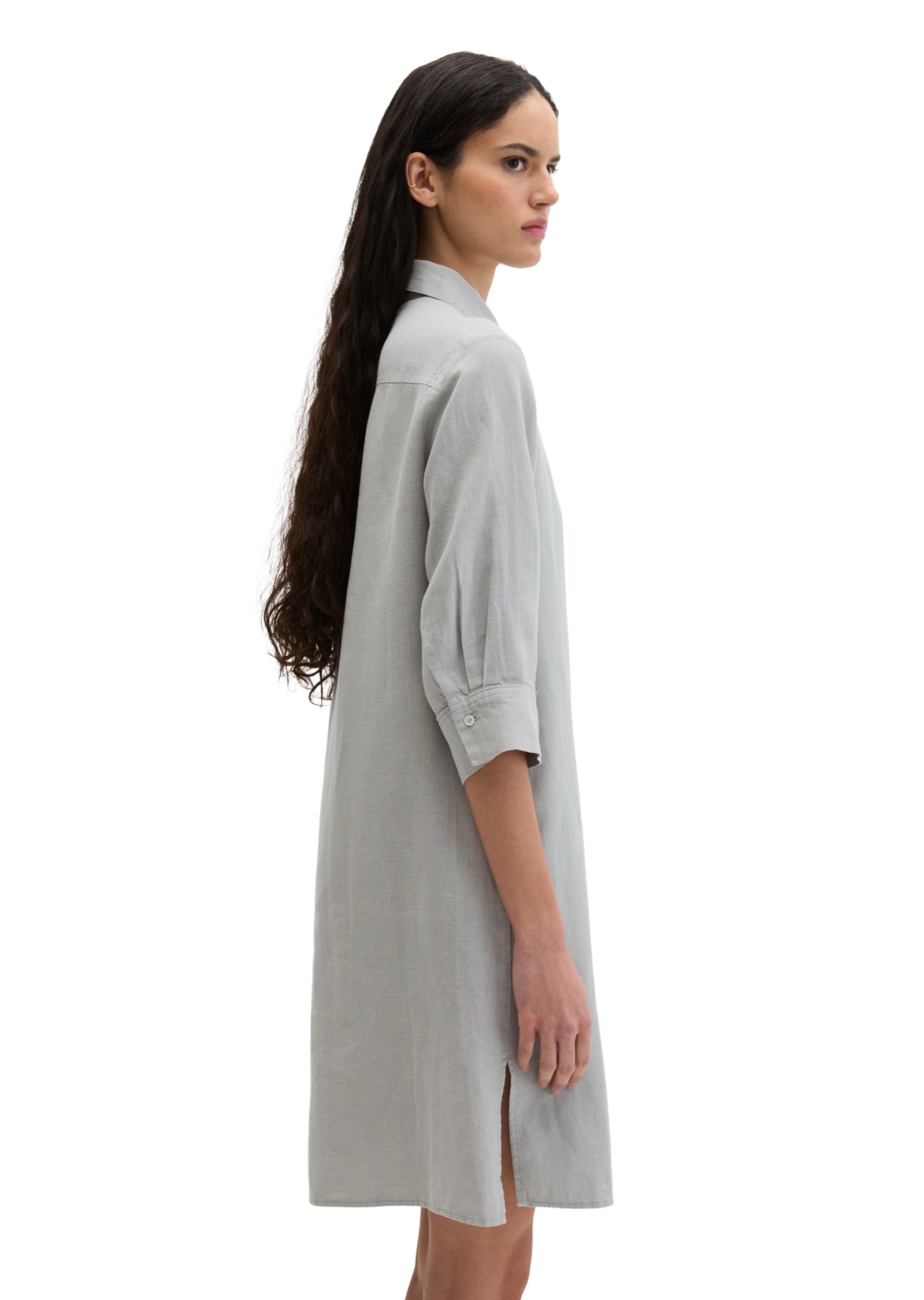 Marc O'Polo Midikleid »mit verdeckter Knopfleiste«