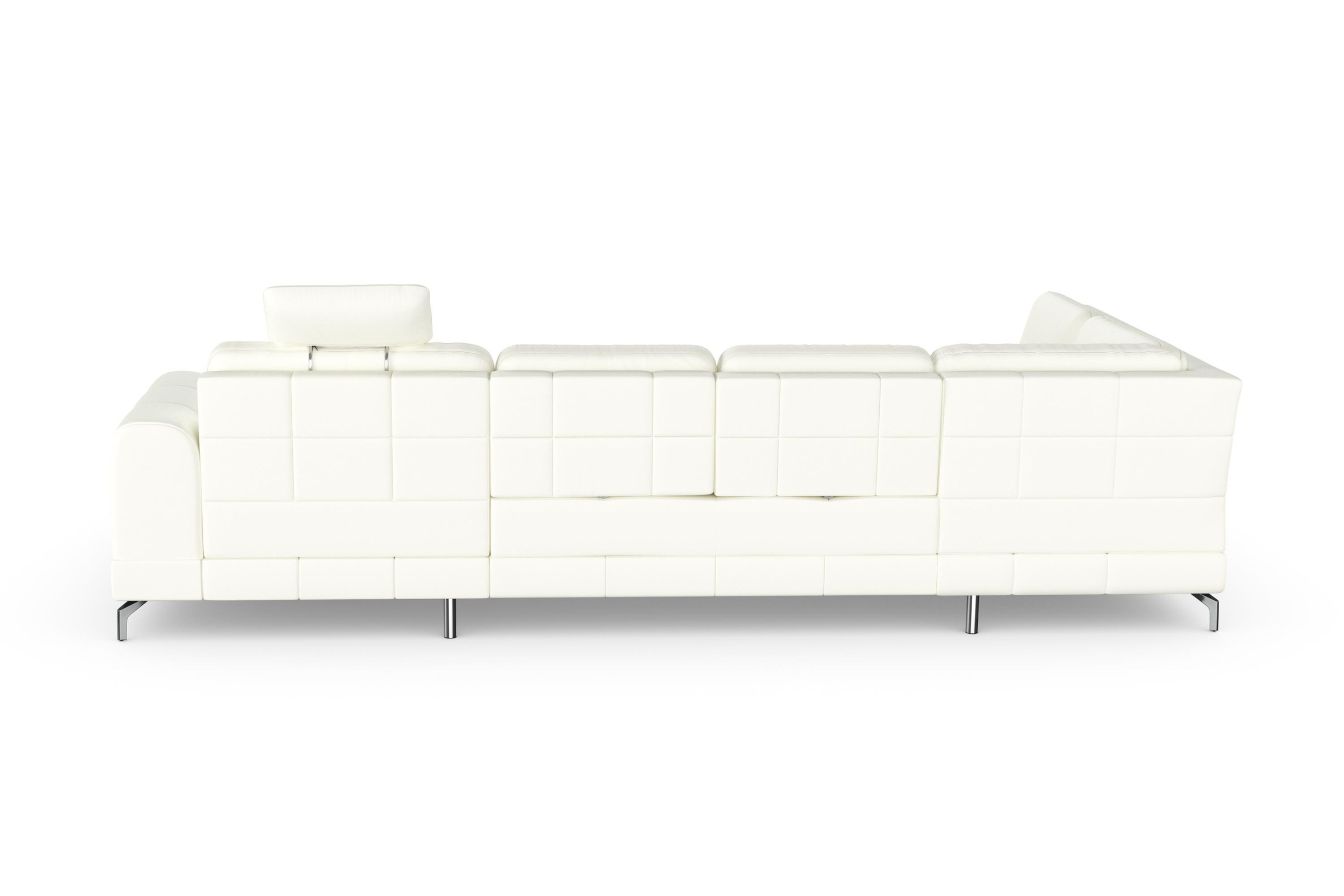 sit&more Wohnlandschaft »Bendigo U-Form«, inklusive Sitztiefenverstellung, Bodenfreiheit 12 cm, in 2 Fußfarben