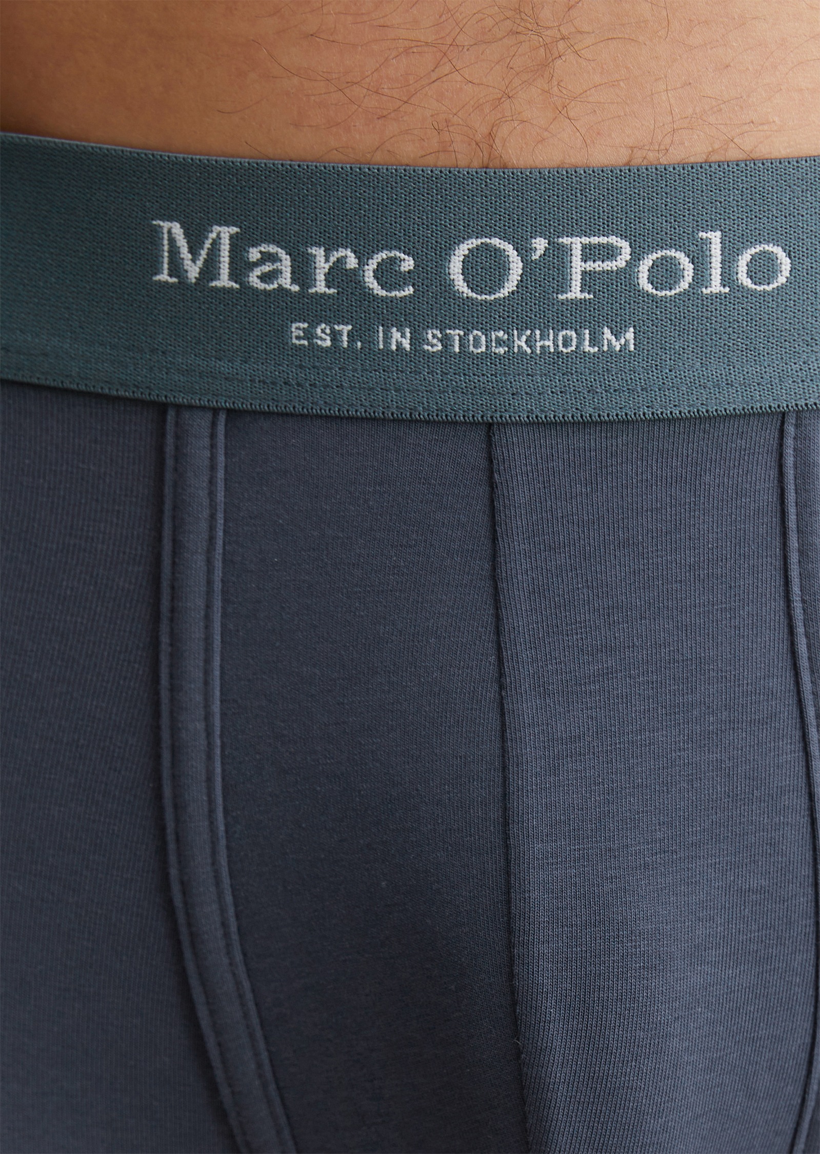 Marc O'Polo Trunk »Essentials«, (3er Pack), mit Webbund mit Logo-Schriftzug
