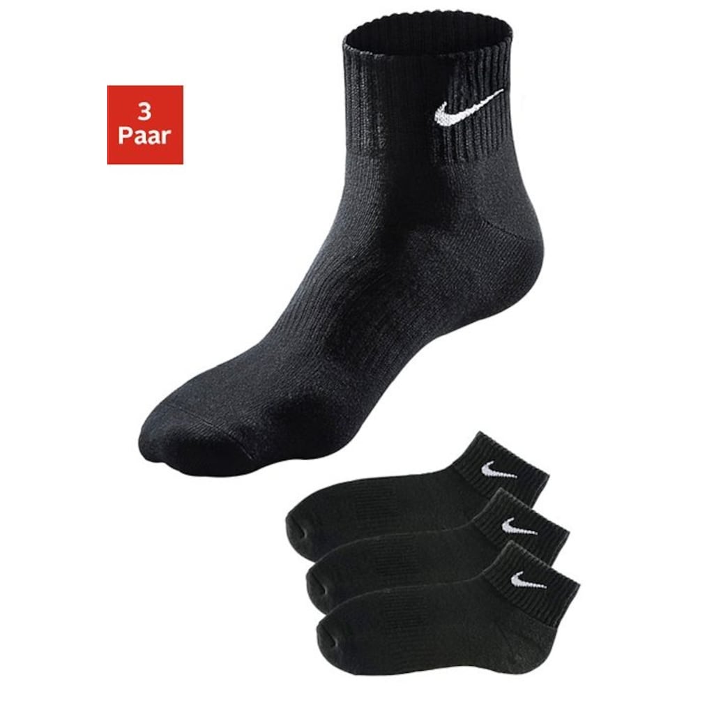 Nike Kurzsocken, (3 Paar)