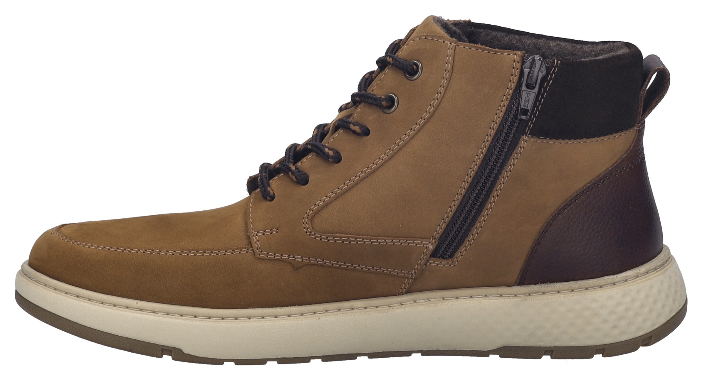 Josef Seibel Schnürboots »Clayton 03«, Schnürschuh, Komfortschuh mit Reißverschluss