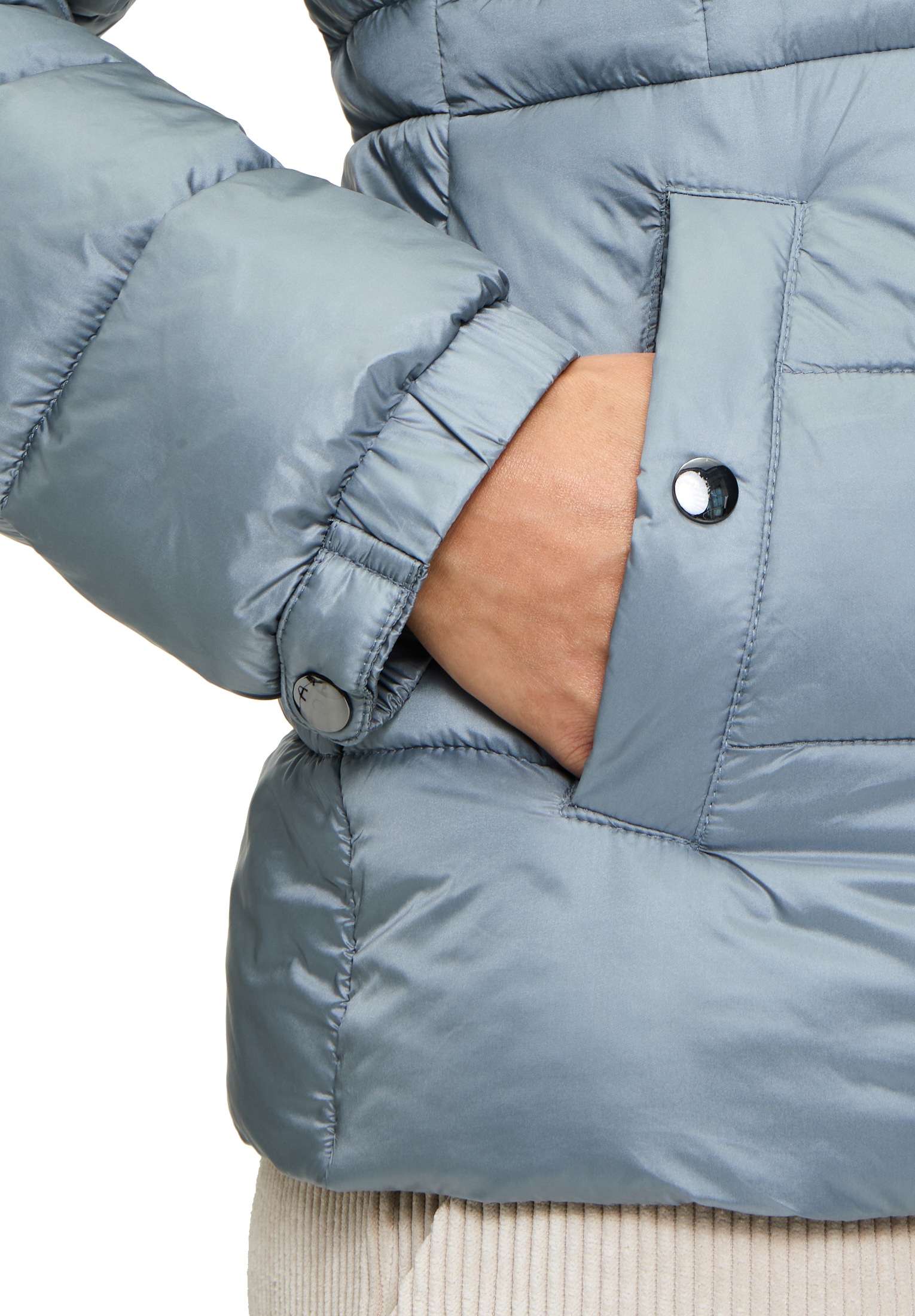 Cartoon Steppjacke »Cartoon Damen Steppjacke mit abnehmbarer Kapuze«