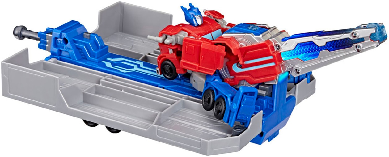 Hasbro Actionfigur »Transformers EarthSpark Optimus Prime Battle-Anhänger« mit Licht- und Sound