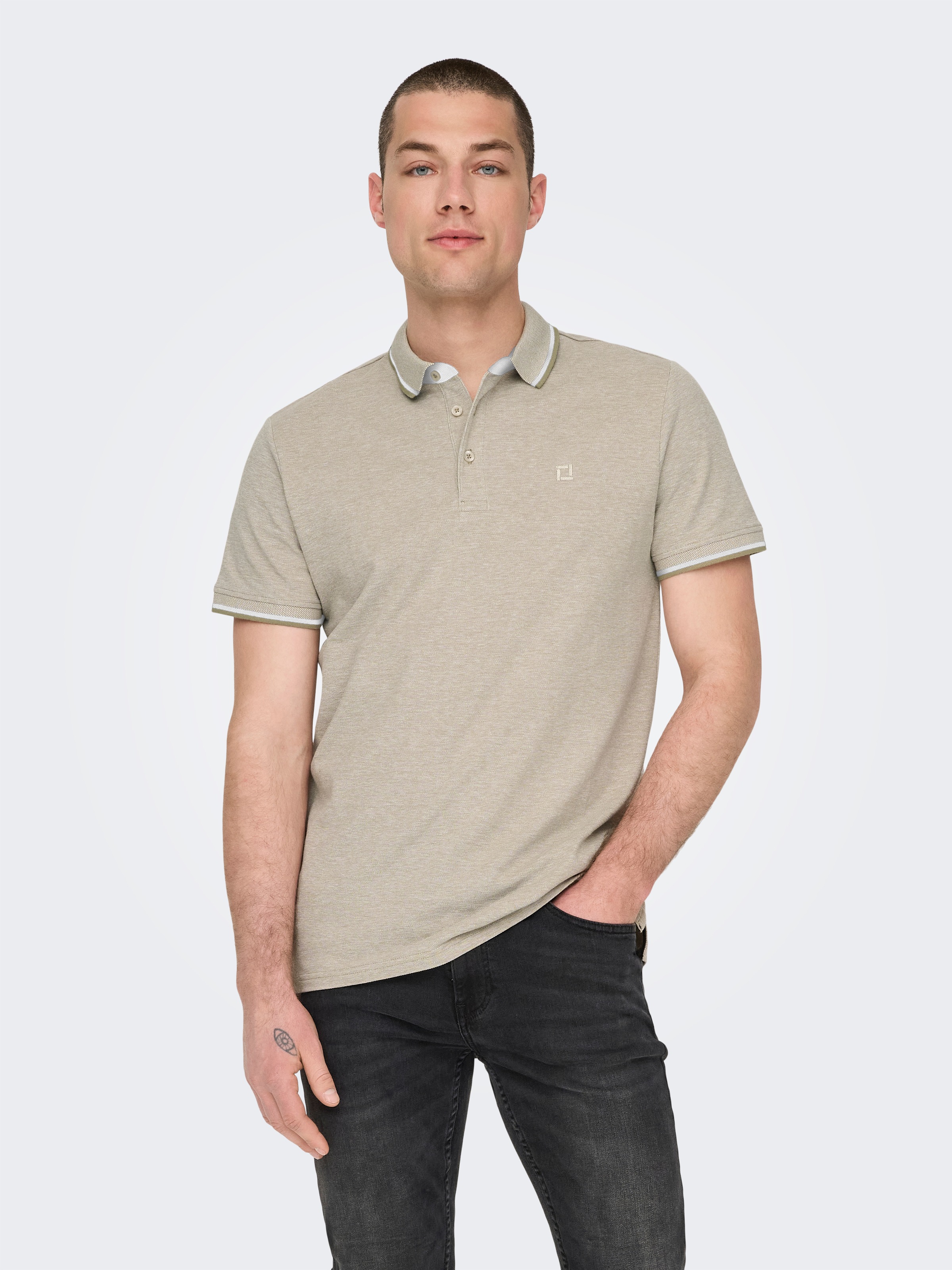ONLY & SONS Poloshirt "ONSFLETCHER SLIM SS POLO NOOS" günstig online kaufen