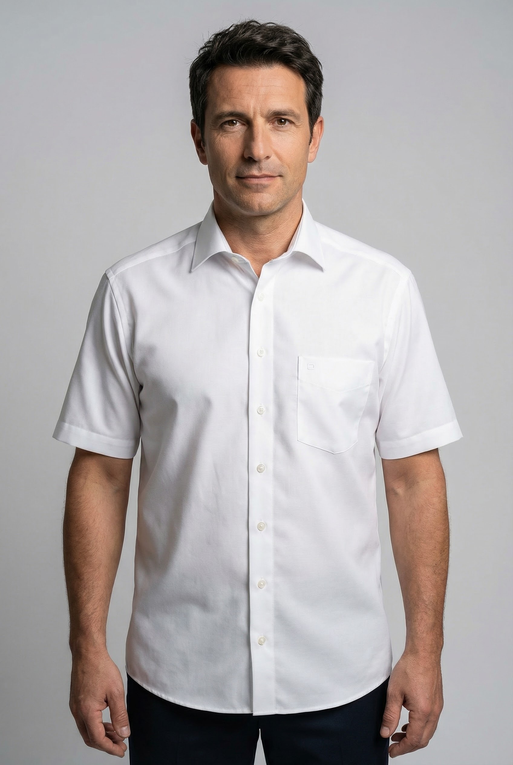 OLYMP Hemd Modern Fit  beige   42 herren