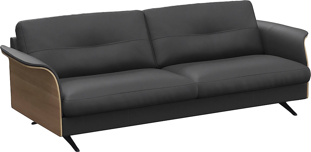 FLEXLUX 3-Sitzer »Glow Designsofa, bequem und komfortabel durch hochwertigen Sitzaufbau«, Skandinavisches Design, In hochwertiger Verarbeitung